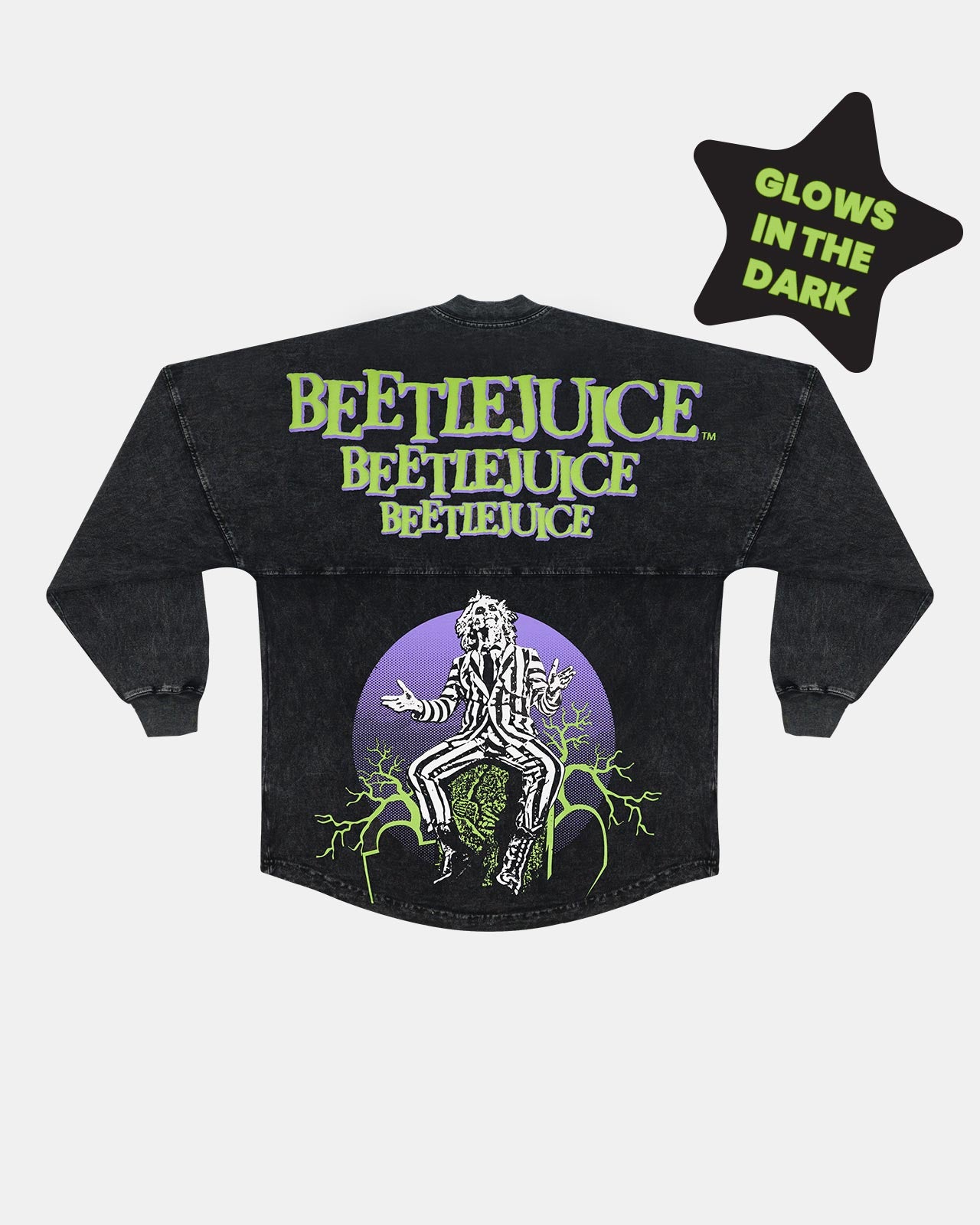 It's Show Time! BEETLEJUICE™️ Mineral Wash Spirit Jersey®