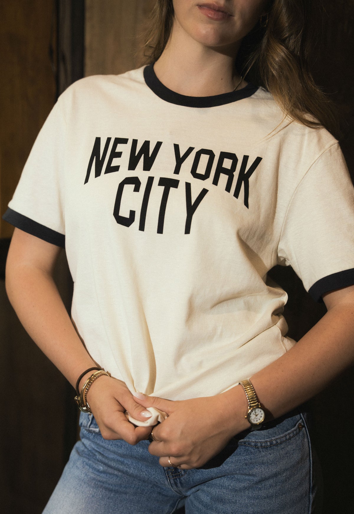 New York City Ringer Tee