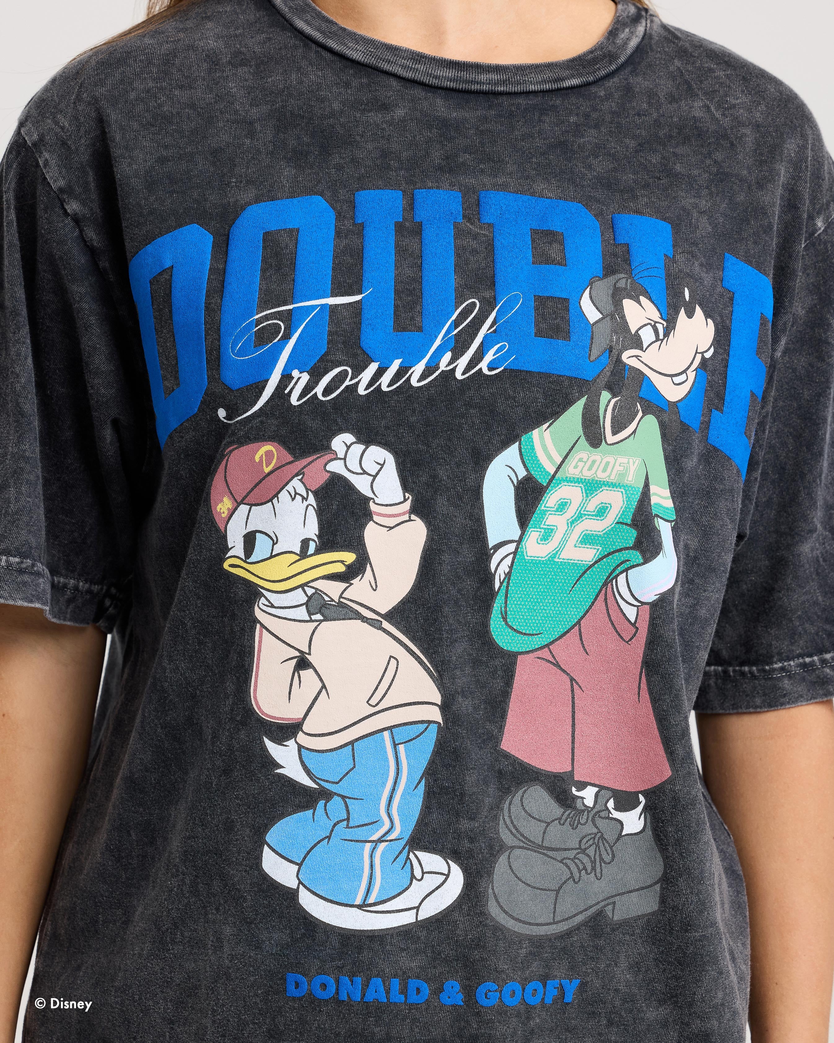 Disney's Donald Duck & Goofy Double Trouble Relaxed Tee