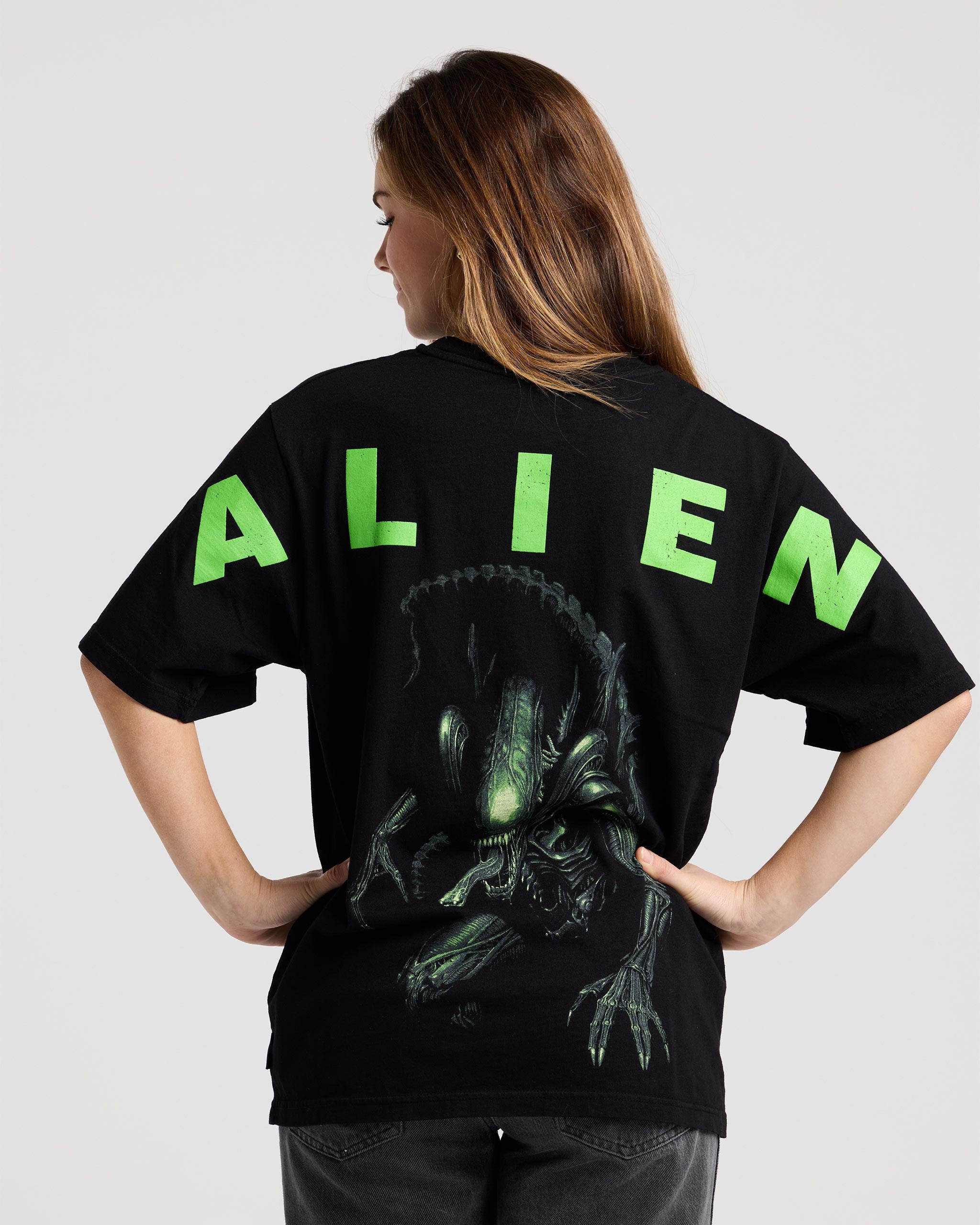 Alien Overprint Relaxed Tee