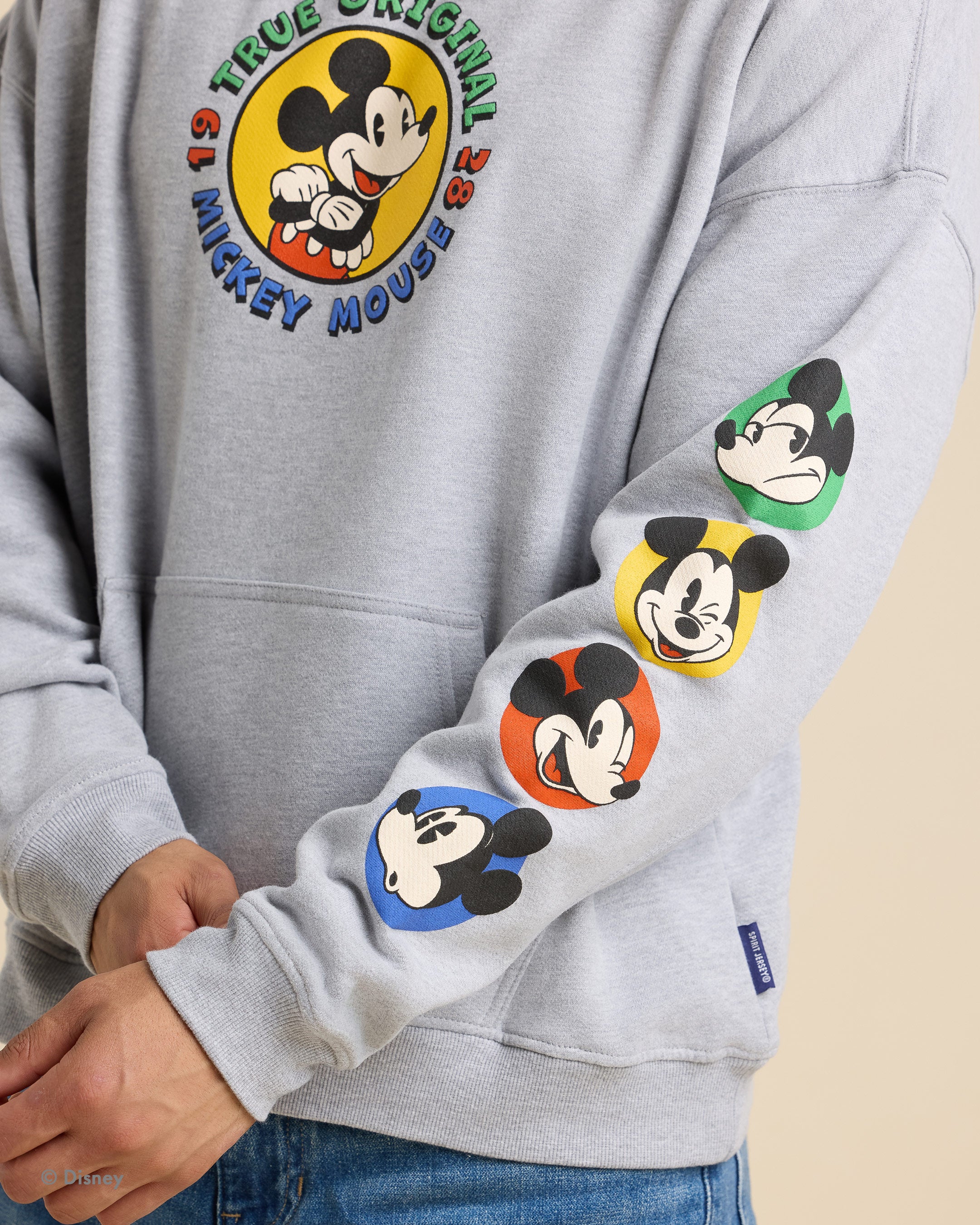 Disney's The Original Mickey Mouse Fleece Pullover Hoodie