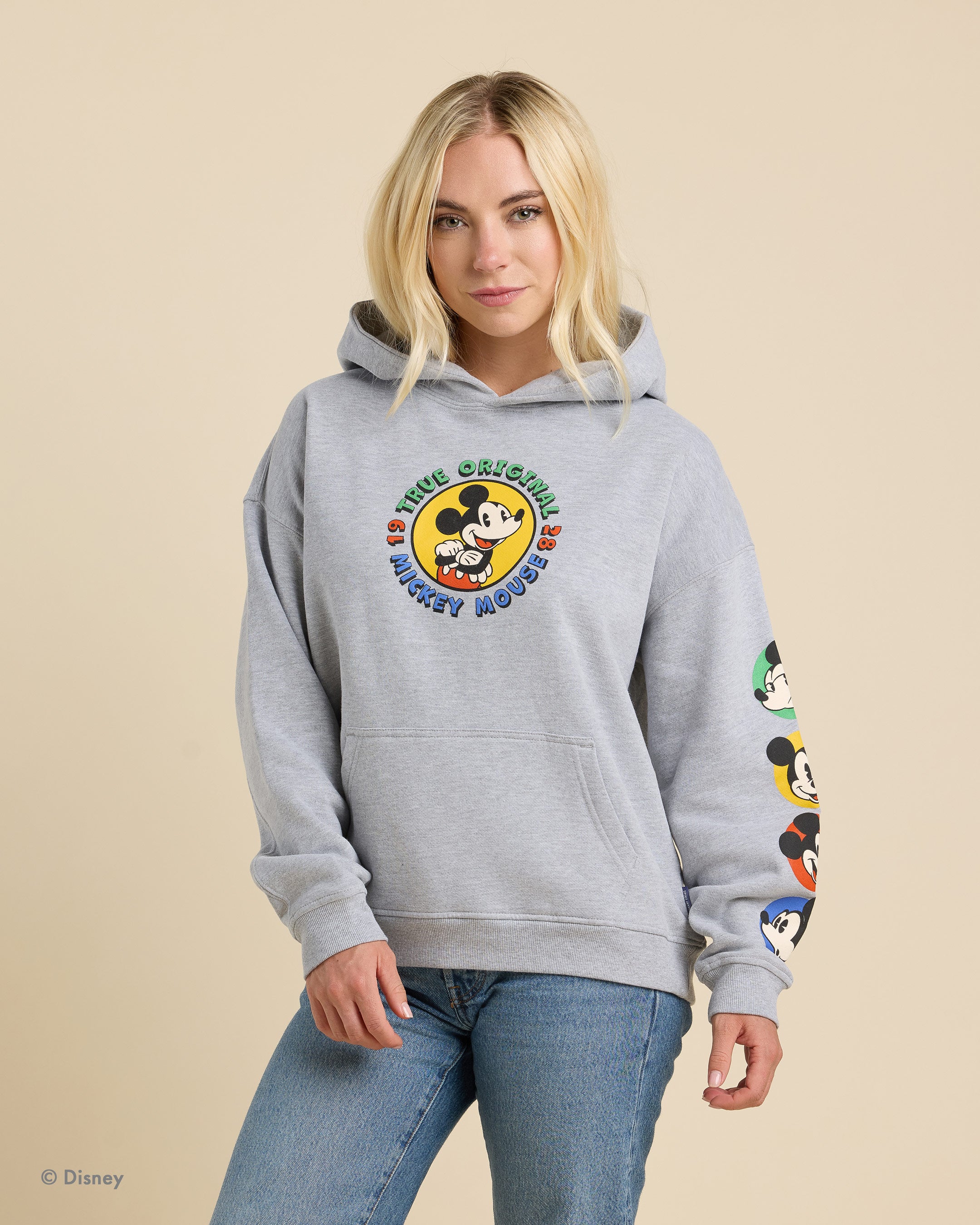 Disney's The Original Mickey Mouse Fleece Pullover Hoodie