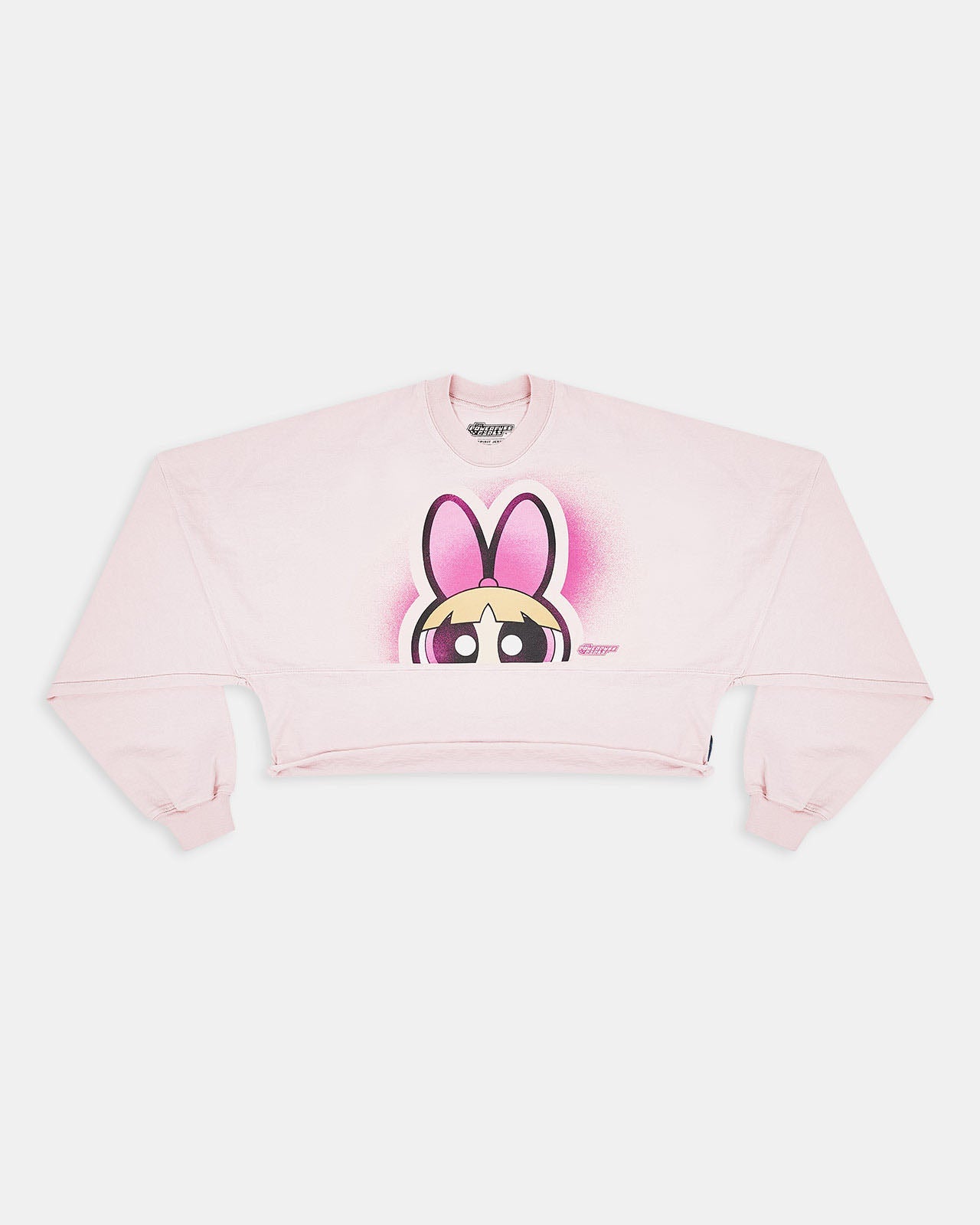 Blossom™ The Power Puff Girls™ Raw Hem Crop Spirit Jersey® 1