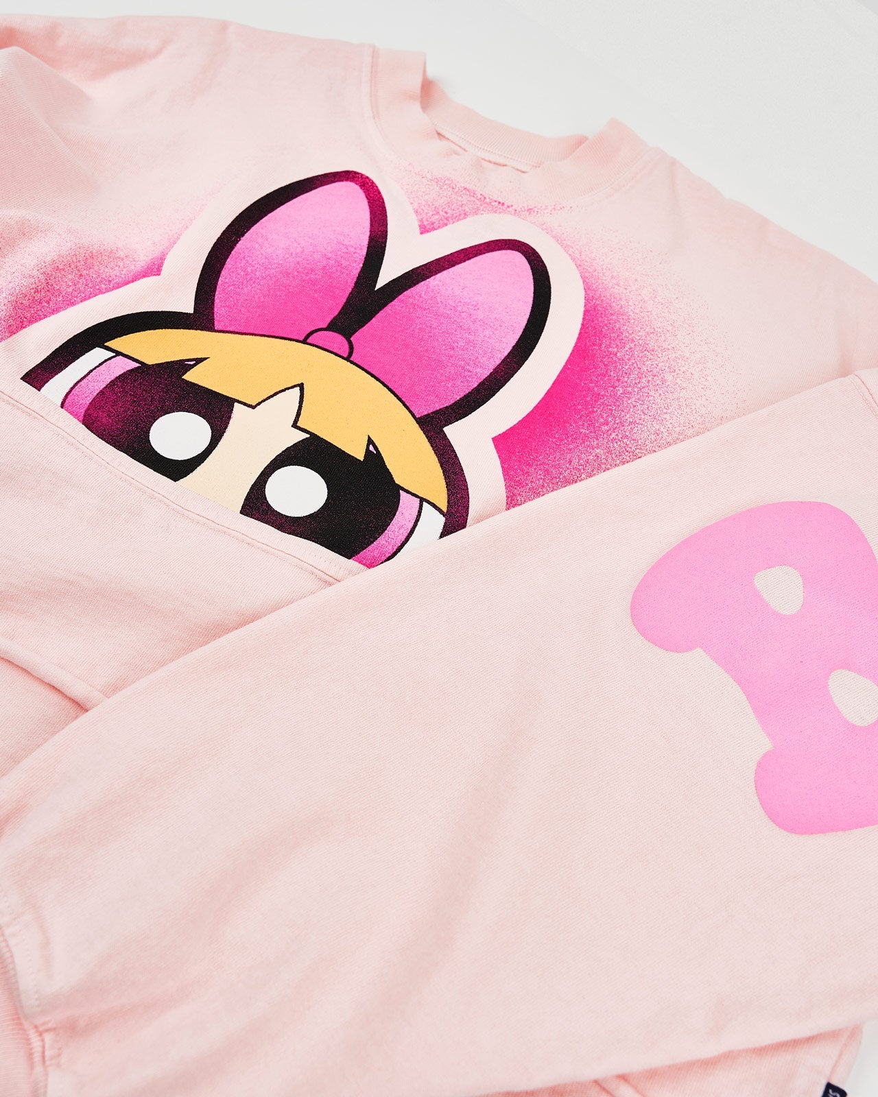 Blossom™ The Power Puff Girls™ Raw Hem Crop Spirit Jersey® 3