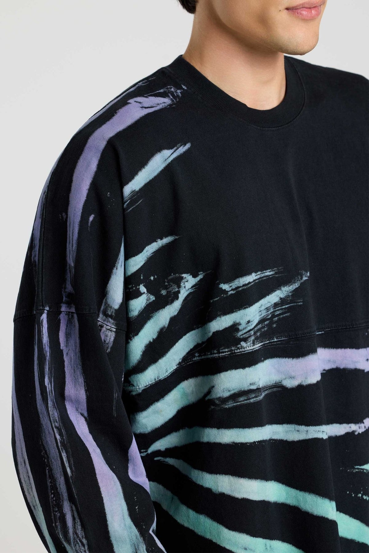 Bright Side Spiral Offset Tie Dye Spirit Jersey® 3