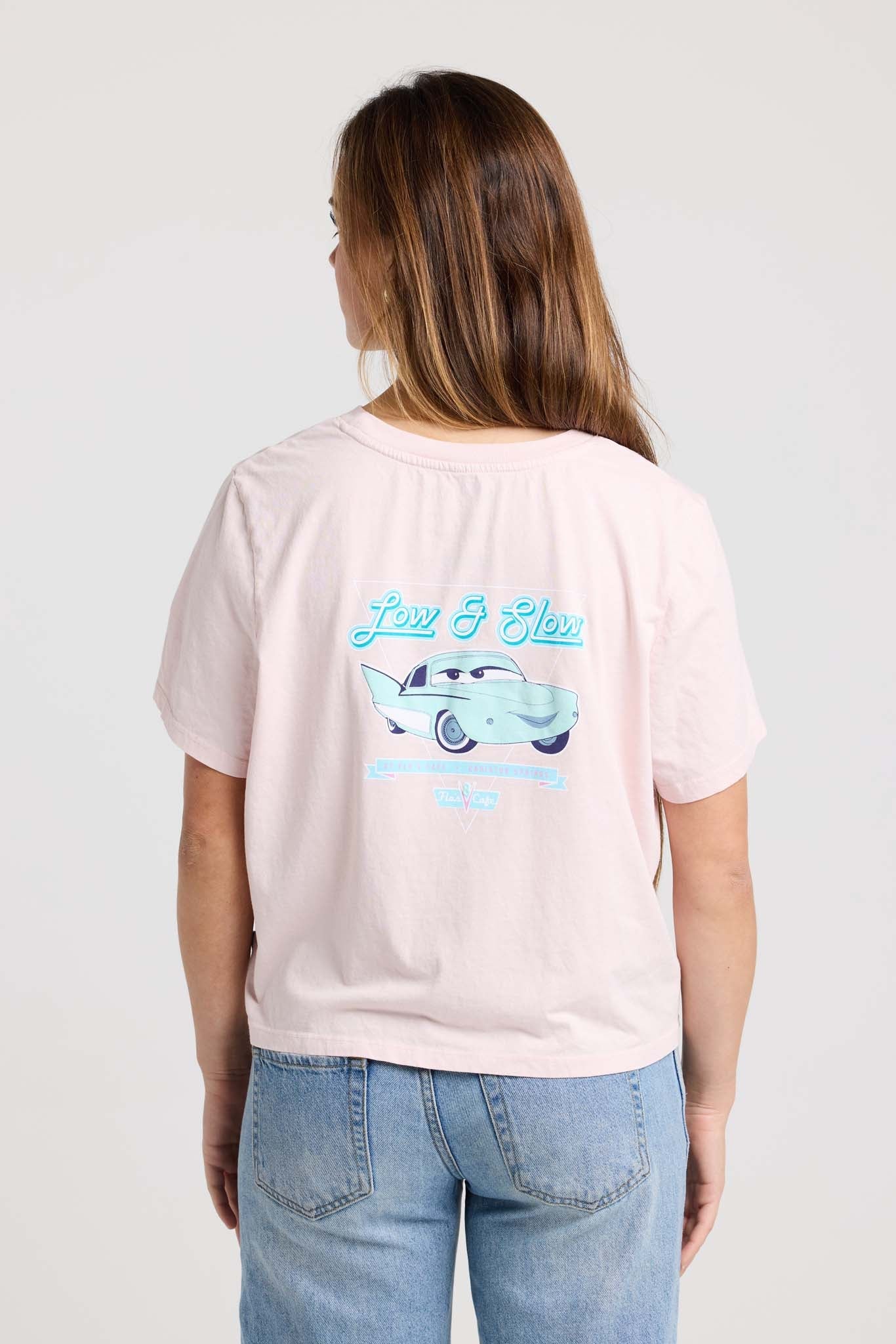Disney Pixar's Cars™ Flo's V8 Cafe Effortless Women's Tee 3