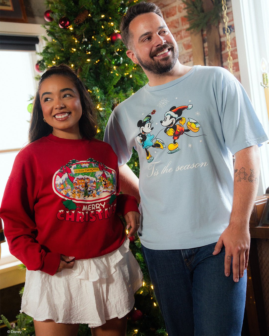 Disney's Mickey & Friends Merry Christmas Fleece Pullover Sweatshirt 6