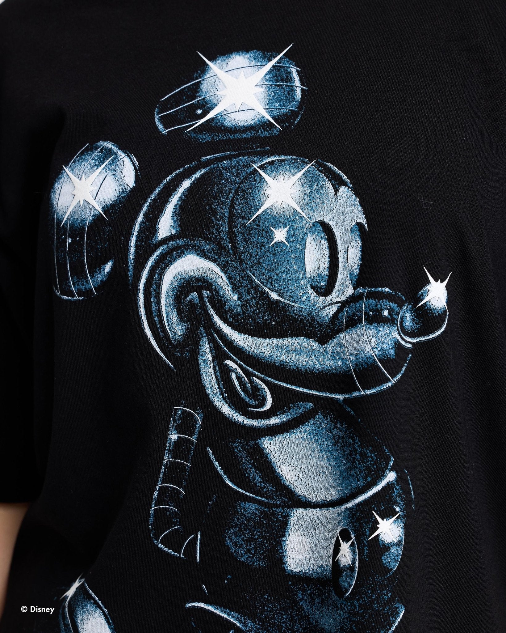Disney's Mickey Mouse™ CHROME Overprint Relaxed Tee 4