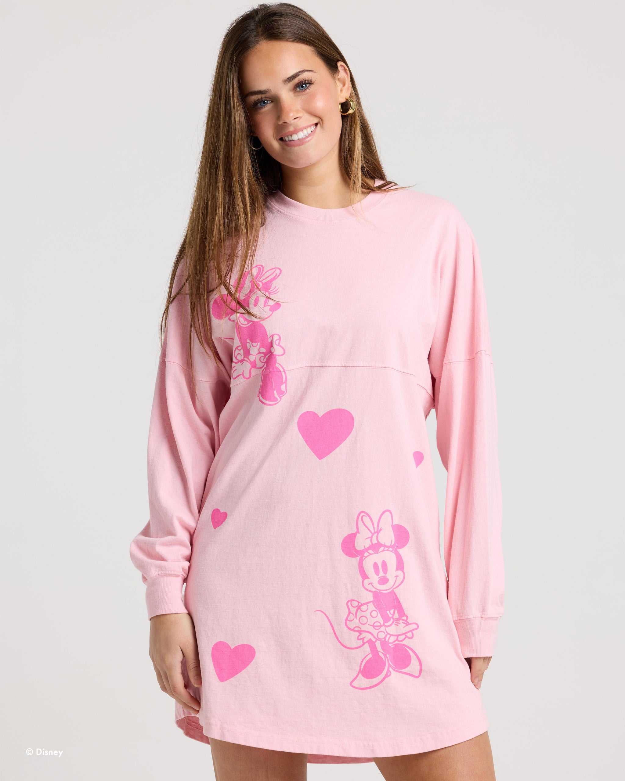 Disney's Minnie Mouse Heart Spirit Jersey Dress XL Disney's Minnie Mouse Heart Spirit Jersey Dress XL