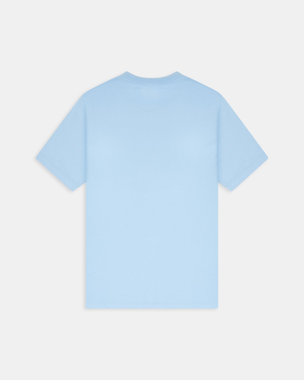 Everyday Short Sleeve Basic Tee in Ice Blue 4