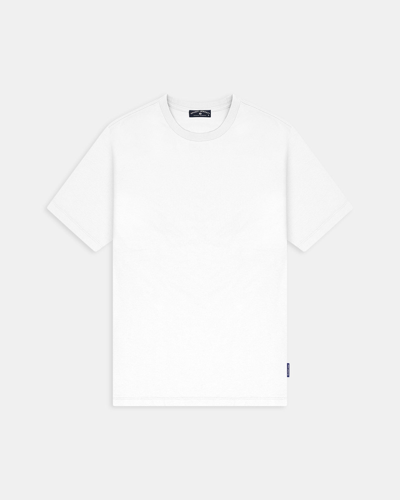 Everyday Short Sleeve Basic Tee in White 1