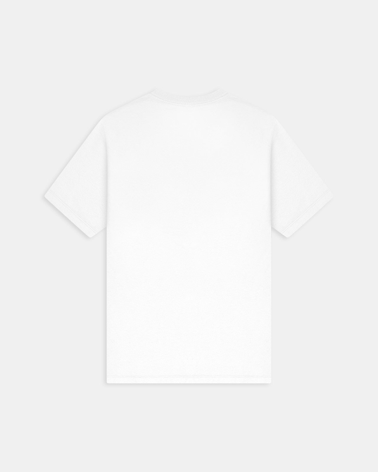 Everyday Short Sleeve Basic Tee in White 2