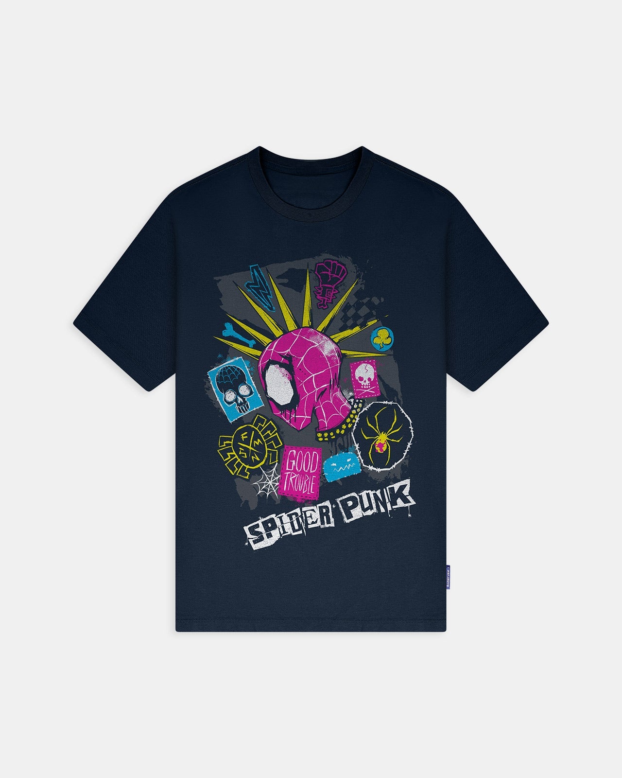 Good Trouble Spider Punk Everyday Tee