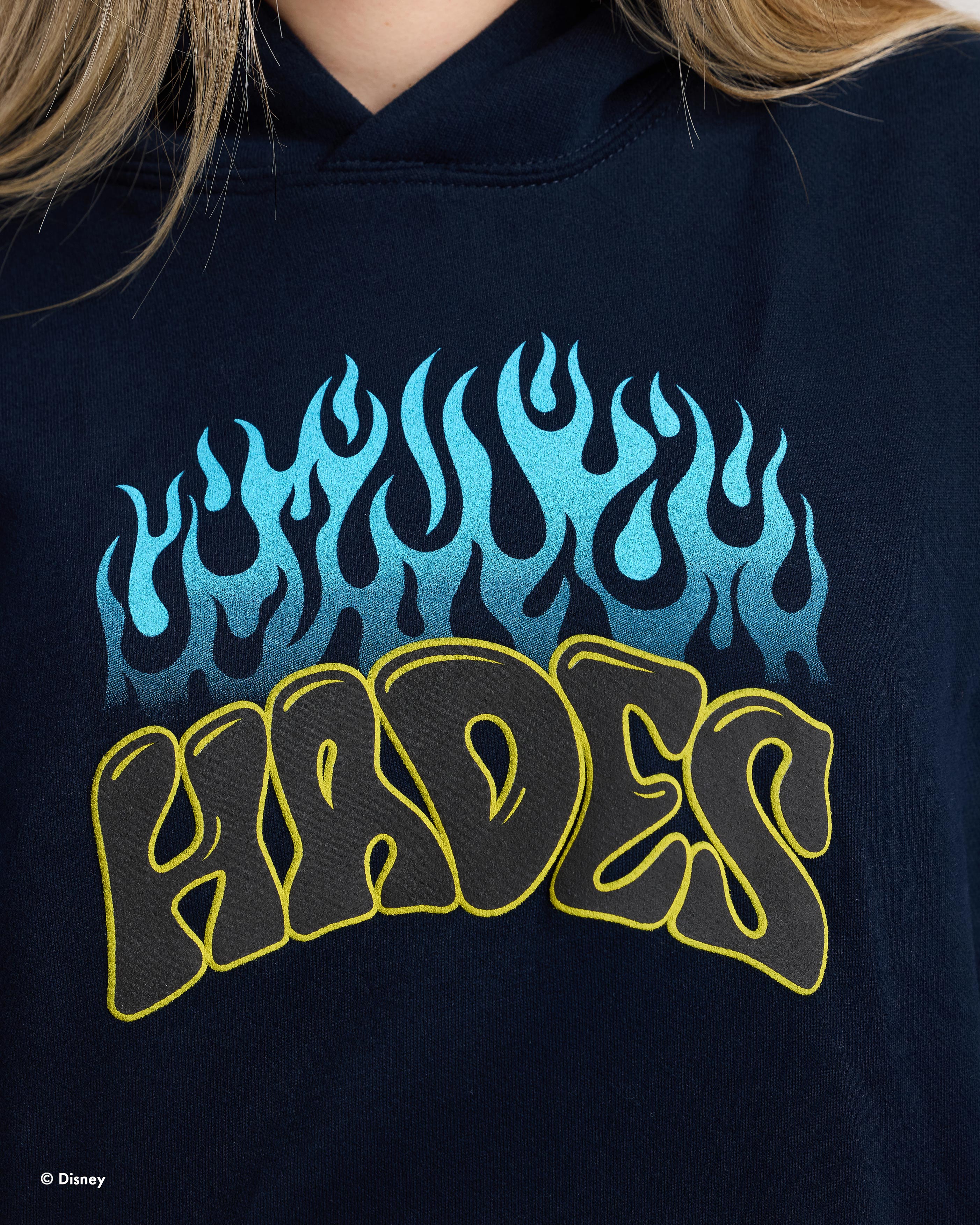 Hades, Warmed Up Disney Villains Spirit Jersey® Fleece Pullover Hoodie 2