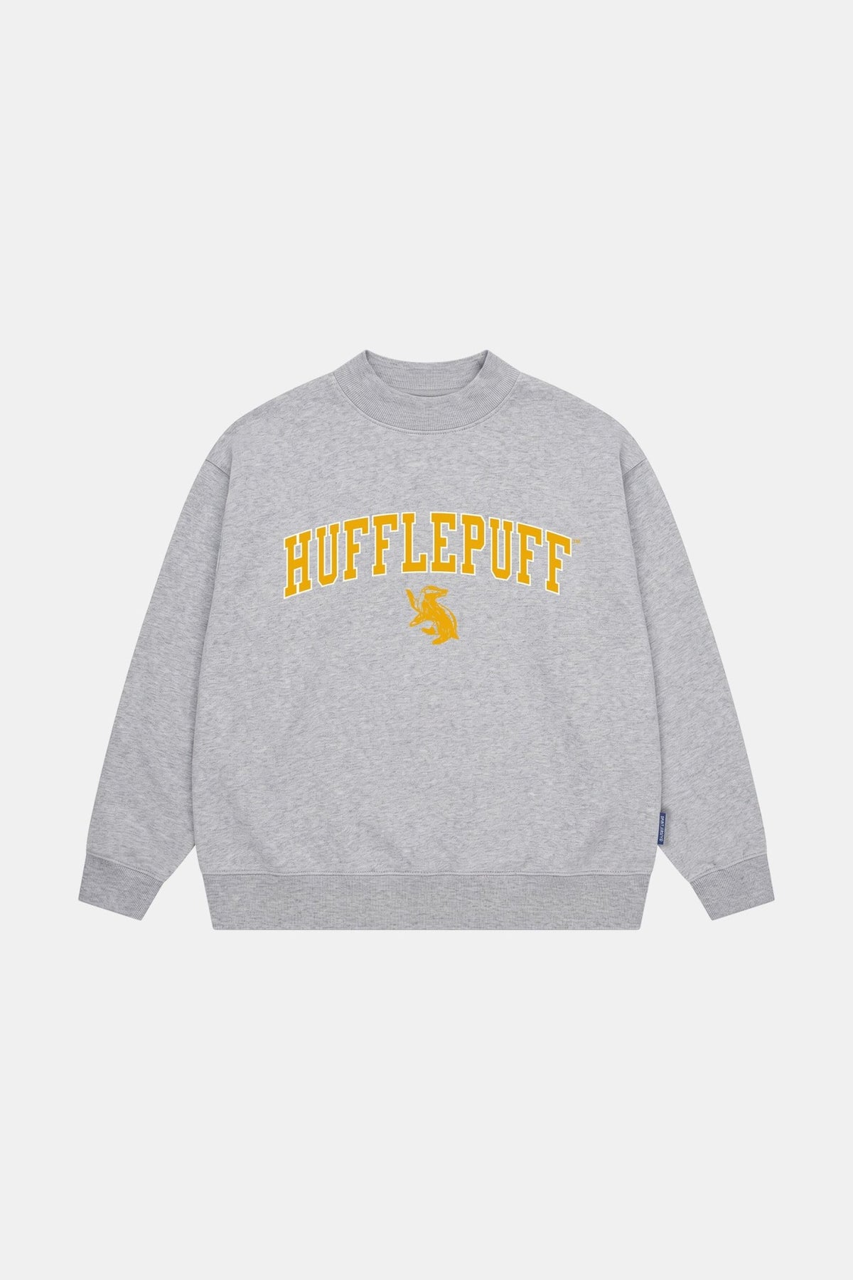 Harry Potter Hufflepuff Fleece Mock Neck Pullover Sweatshirt 1