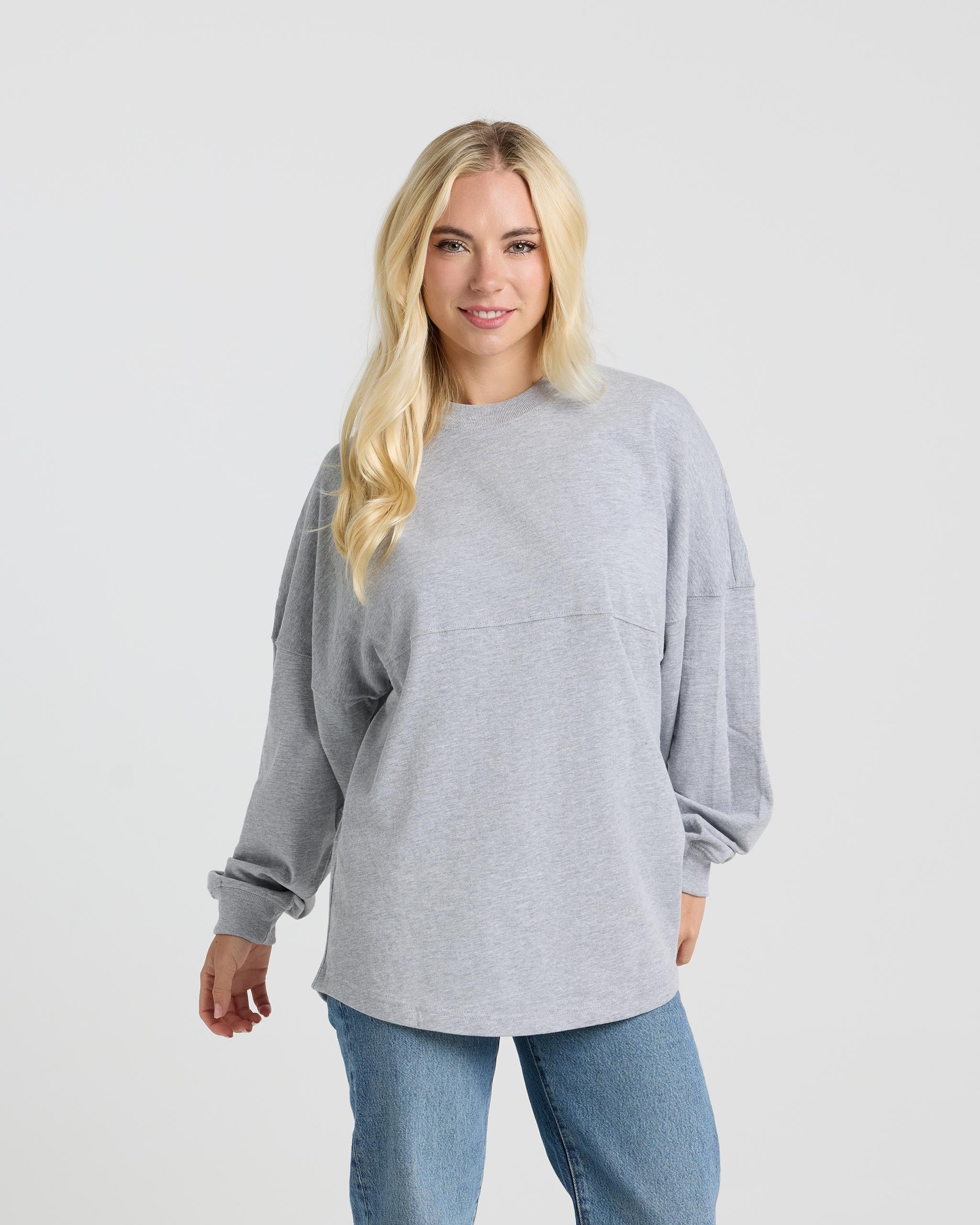 Heather Grey Core Essential Spirit Jersey® 4