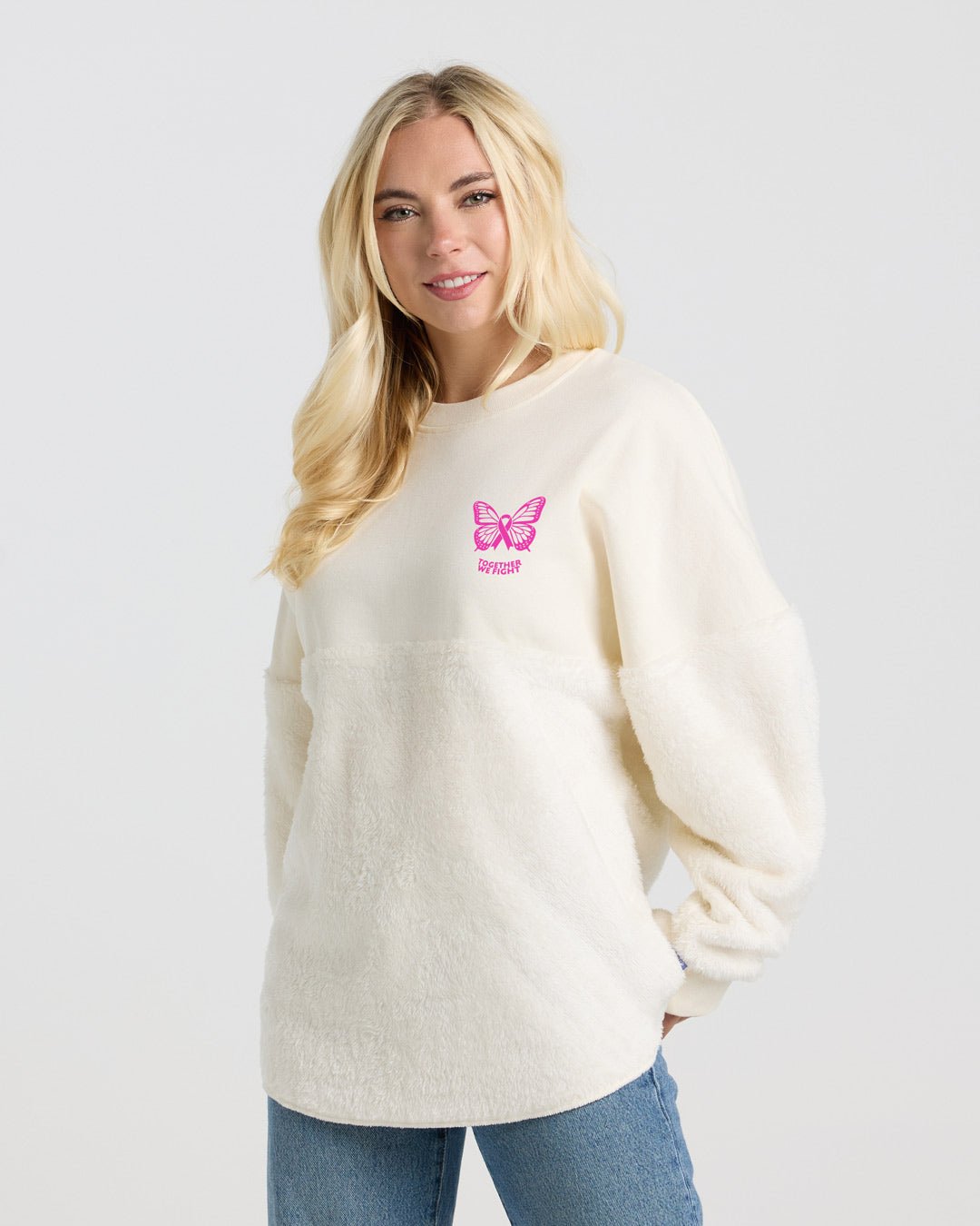 Pink Power Breast Cancer Awareness Cuddle Sherpa Spirit Jersey® 2