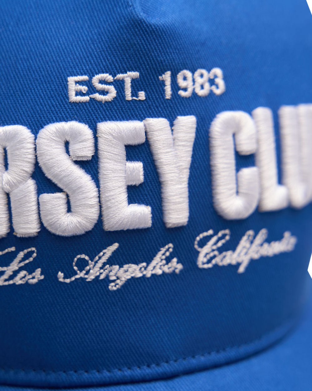 Royal Blue Jersey Club Trucker Hat 3