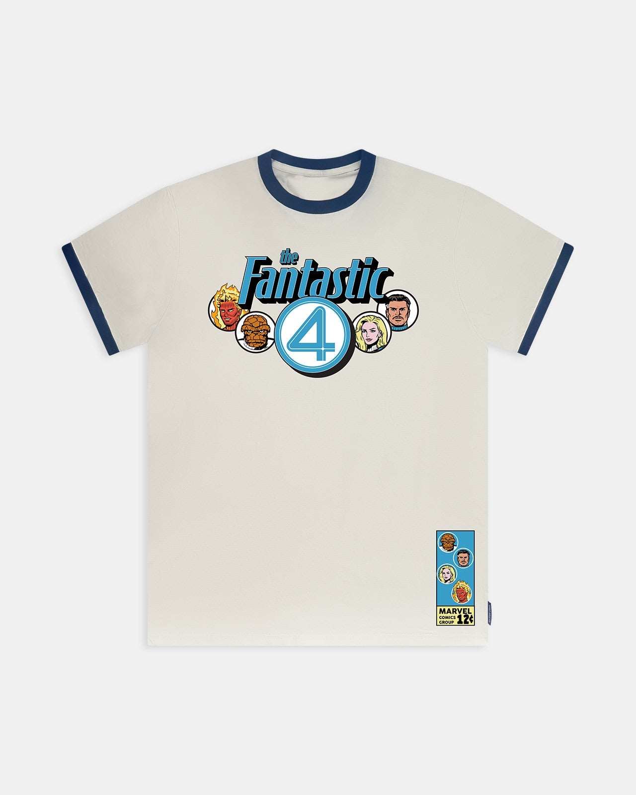 Fantastic Four Tシャツ American Thrift Marvel Fantastic Four Group Vintage T-Shirt