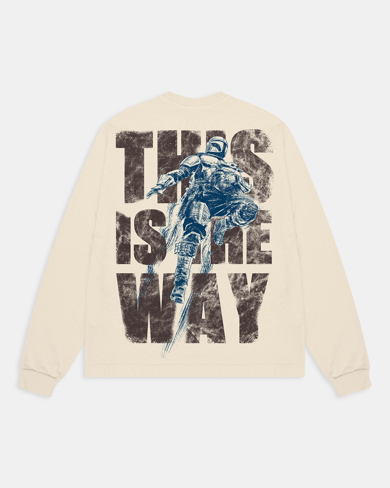 This is the Way - Star Wars: The Mandalorian™ Good Spirit Crew Long Sleeve T-Shirt 3