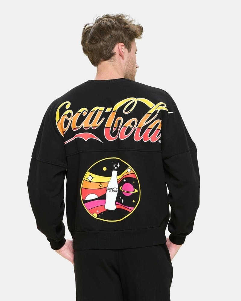 Coca-Cola® Starlight Galaxy Banded Spirit Jersey® Sweatshirt 3