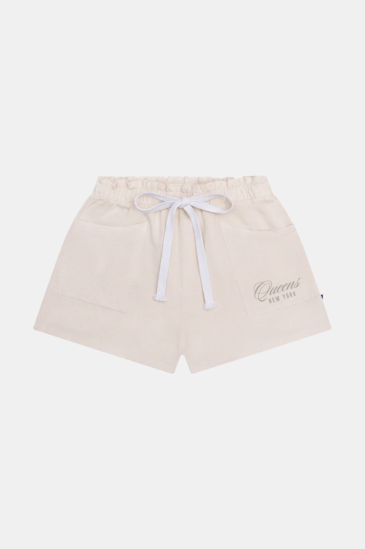 Women's Queens Yew York Garment Dyed Cinch Shorts