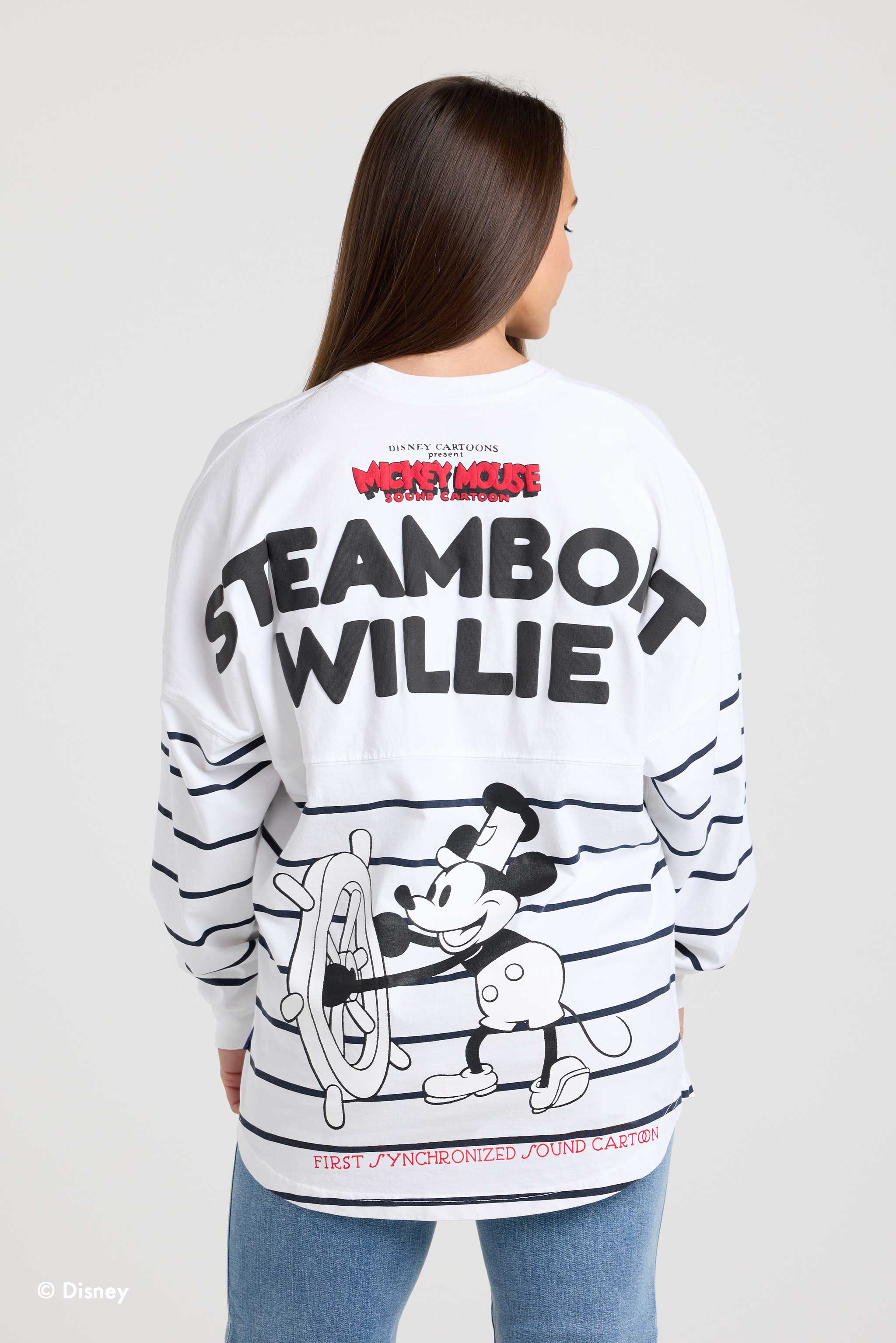 Disney's Steamboat Willie Feeder Stripe Spirit Jersey®