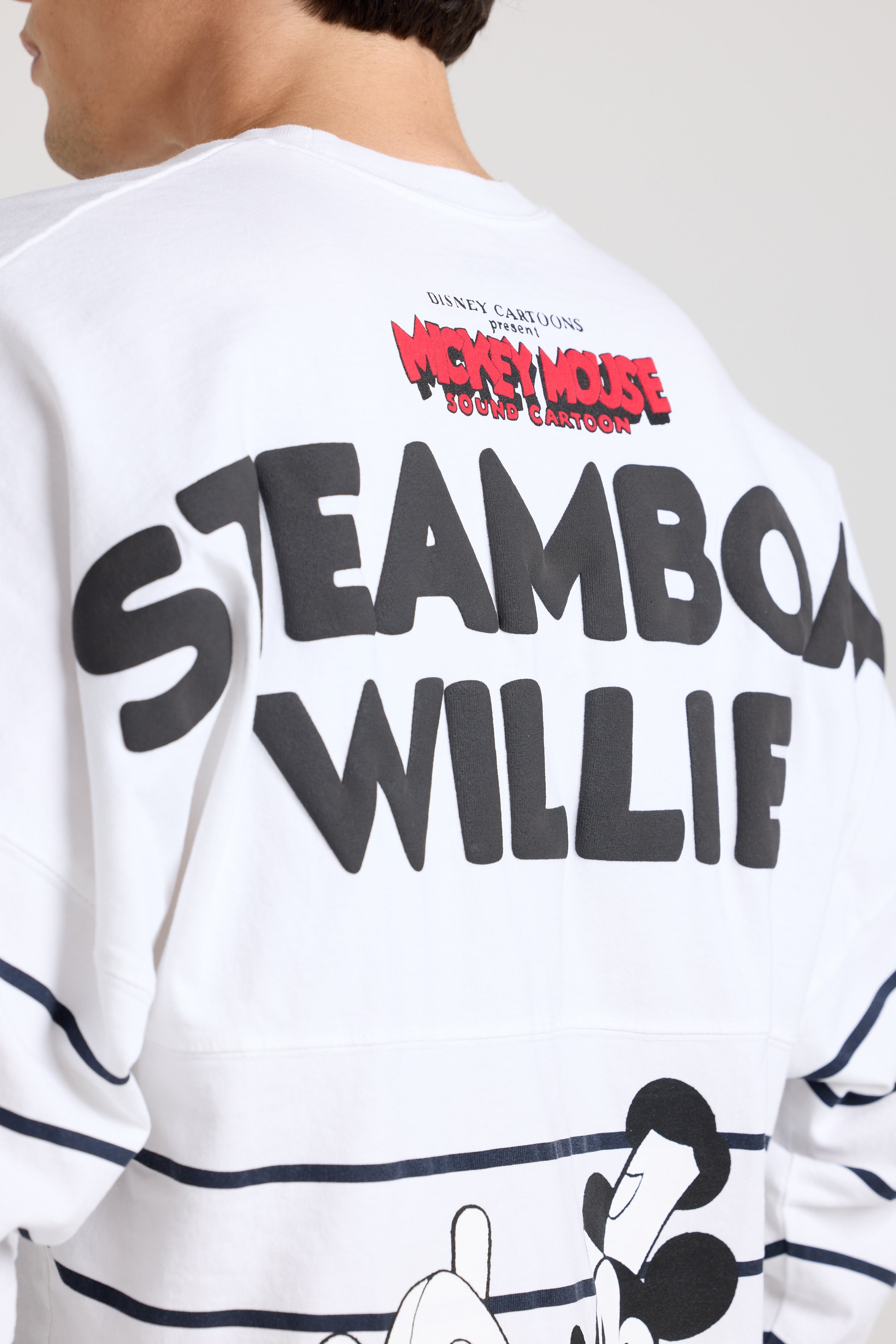 Disney's Steamboat Willie Feeder Stripe Spirit Jersey®
