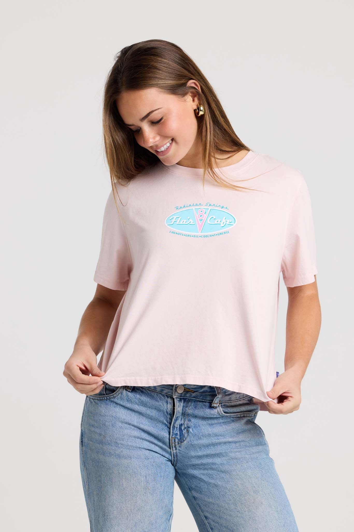 Disney Pixar's Cars™ Flo's V8 Cafe Effortless Women's Tee