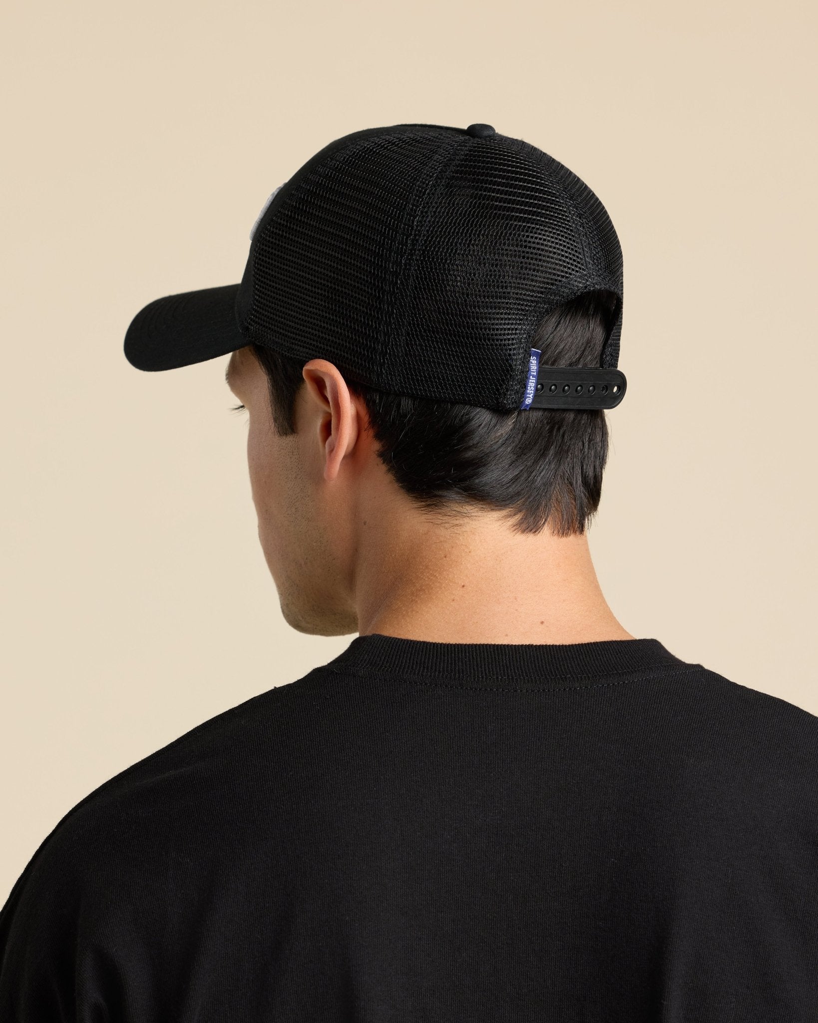 Black Jersey Club Trucker Hat 3