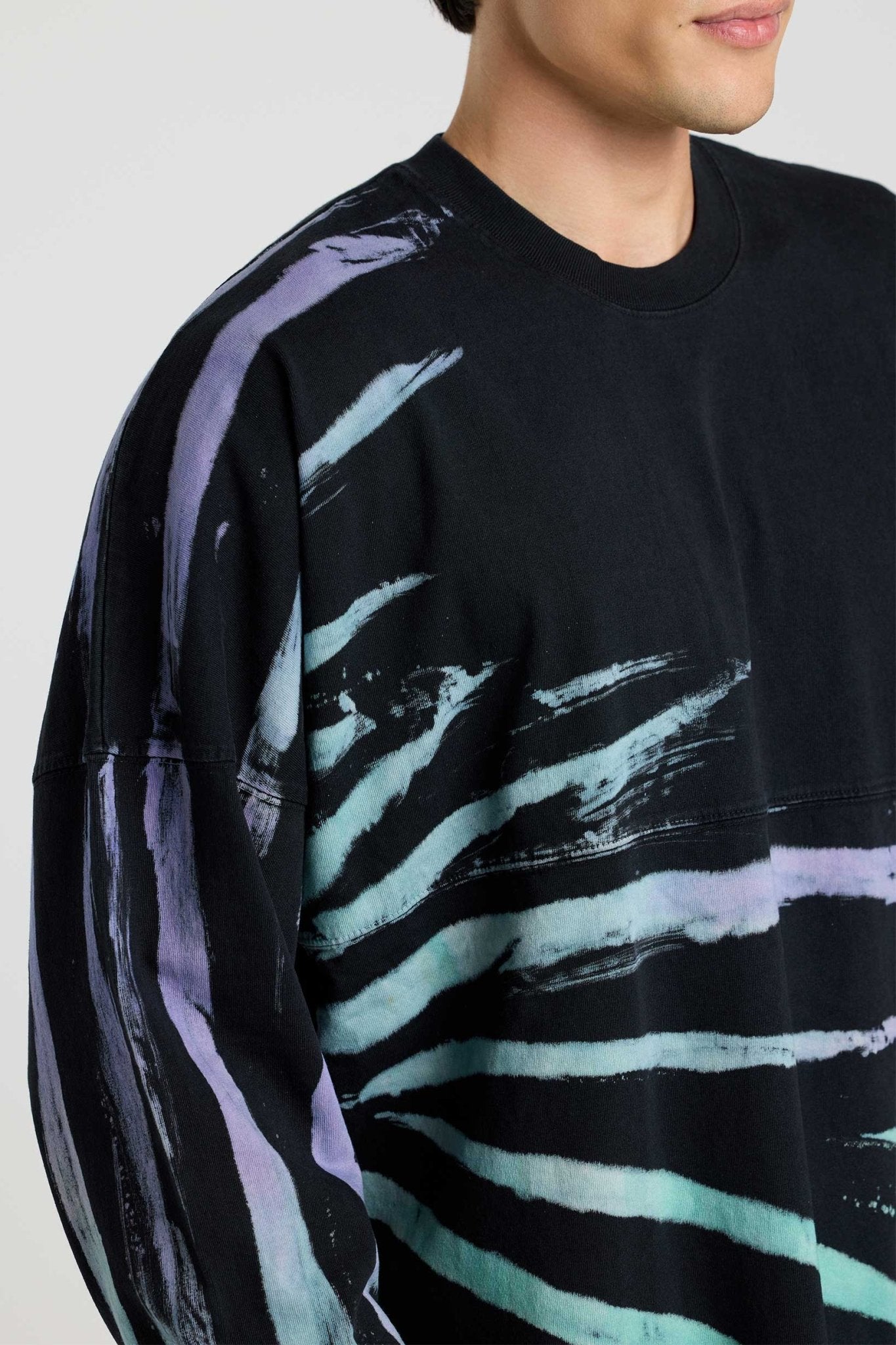 Bright Side Spiral Offset Tie Dye Spirit Jersey® 3