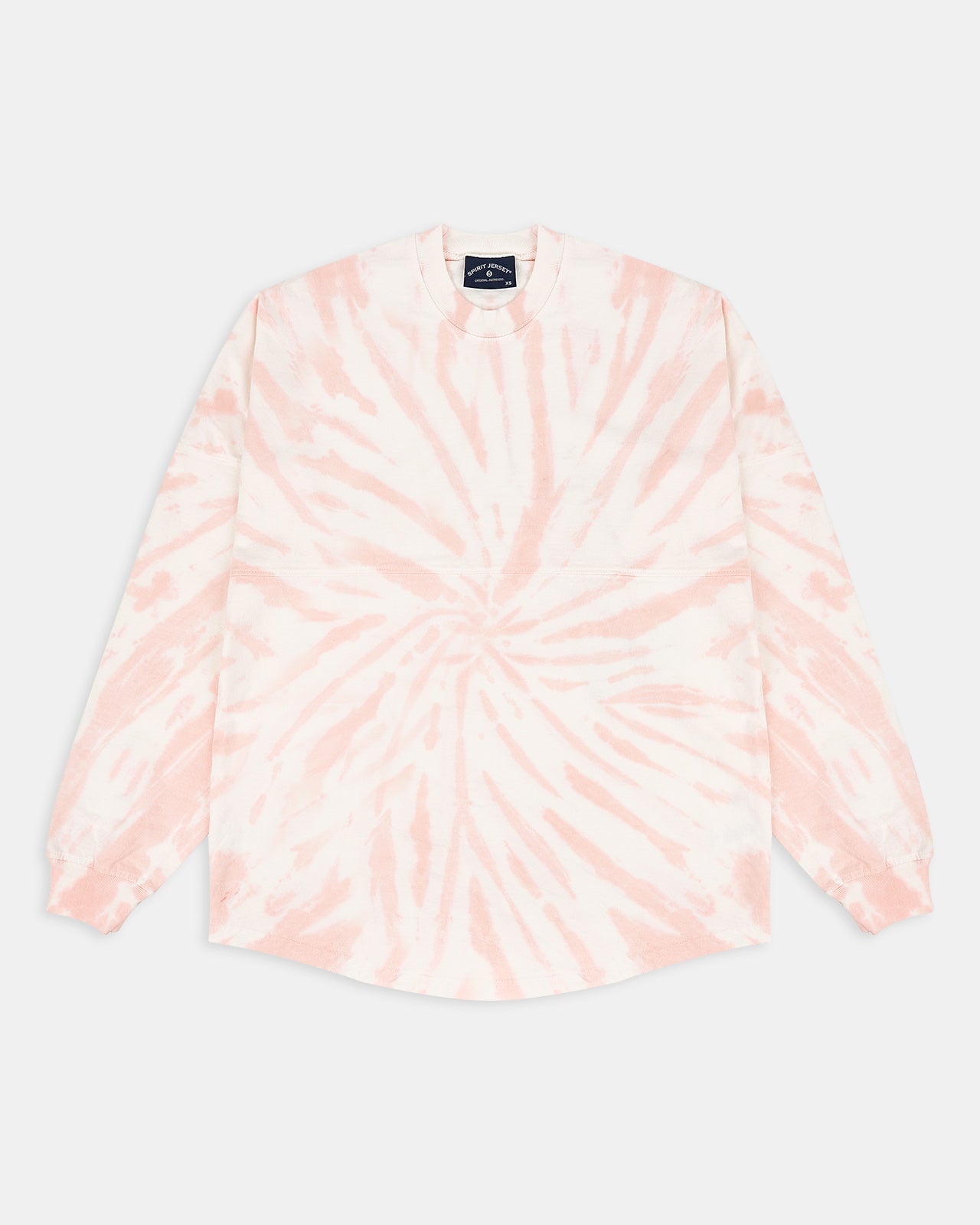 Crystal Coral Tie Dye Core Essential Spirit Jersey® 1 Coral Crystal Spiral