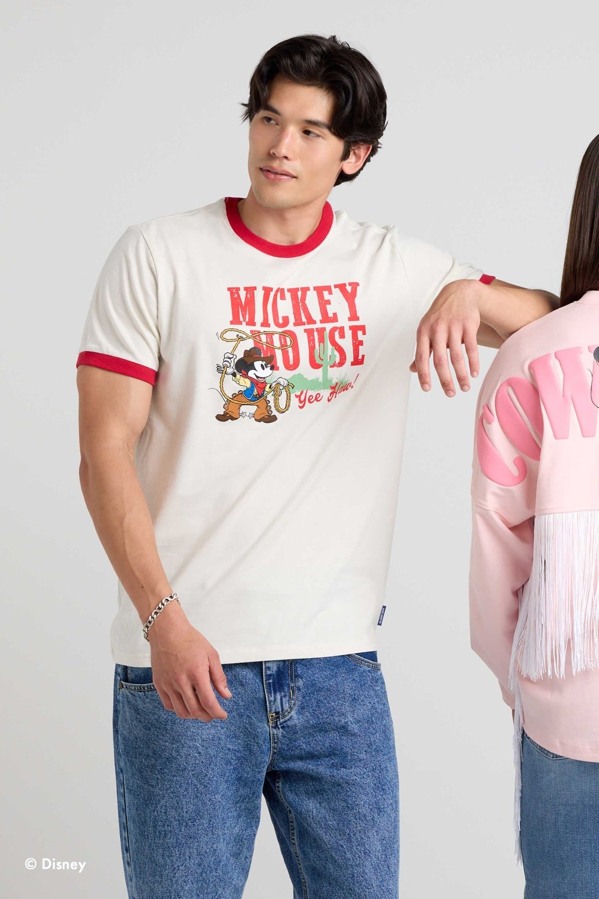 Disney Mickey's Wild West Ringer Tee 4
