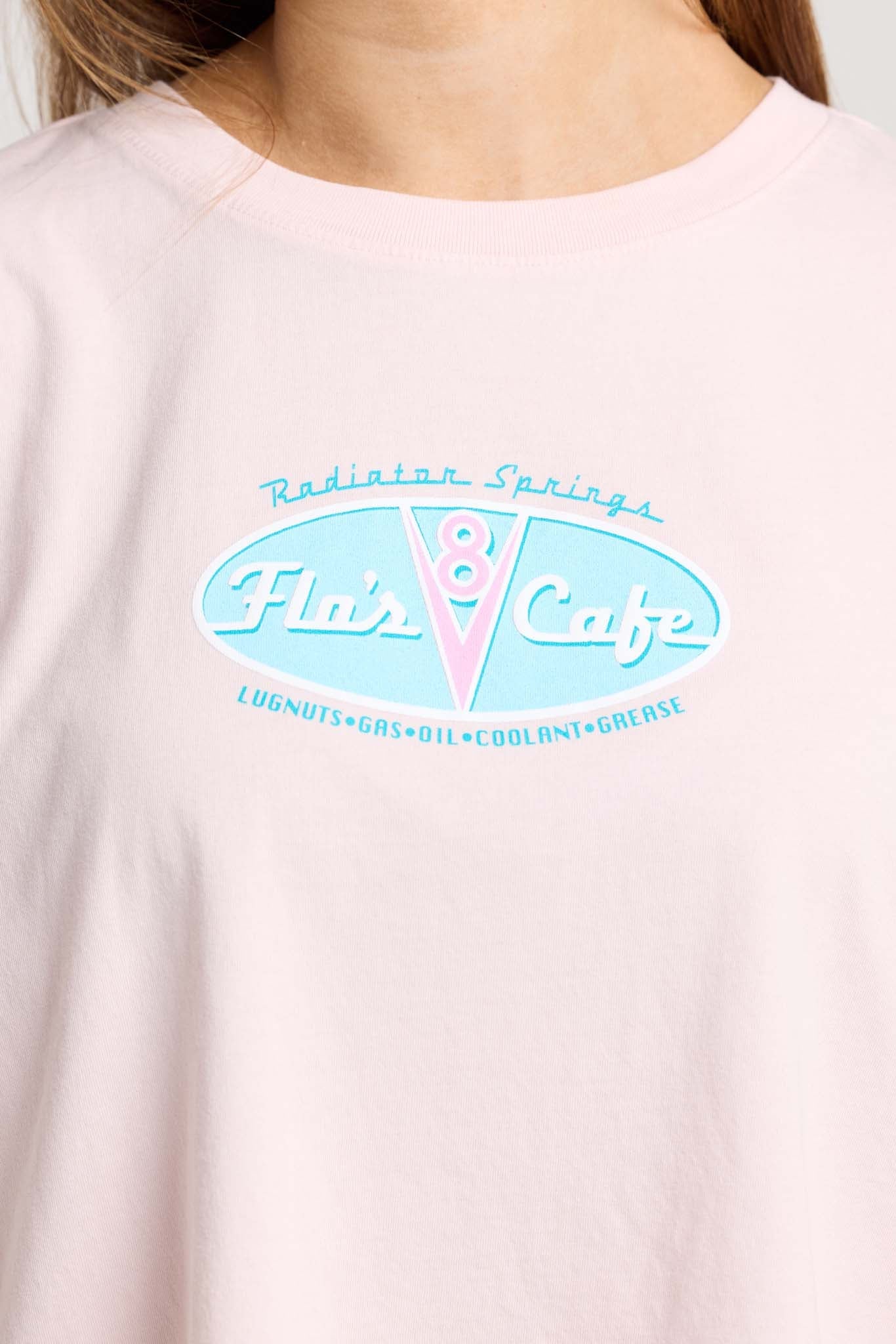 Disney Pixar's Cars™ Flo's V8 Cafe Effortless Women's Tee 4