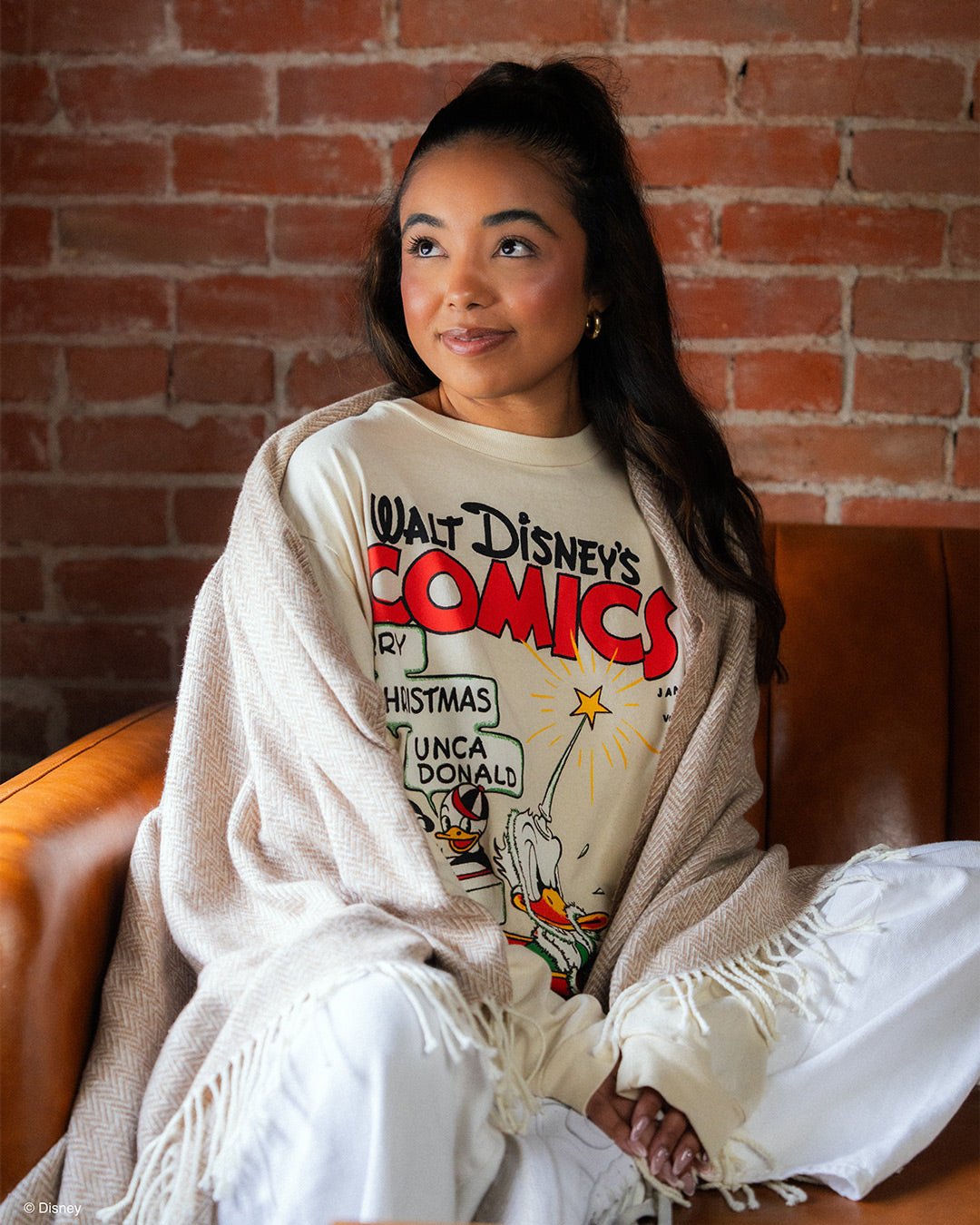 Disney's Donald Duck™ Good Spirit Crew Long Sleeve Tshirt 2