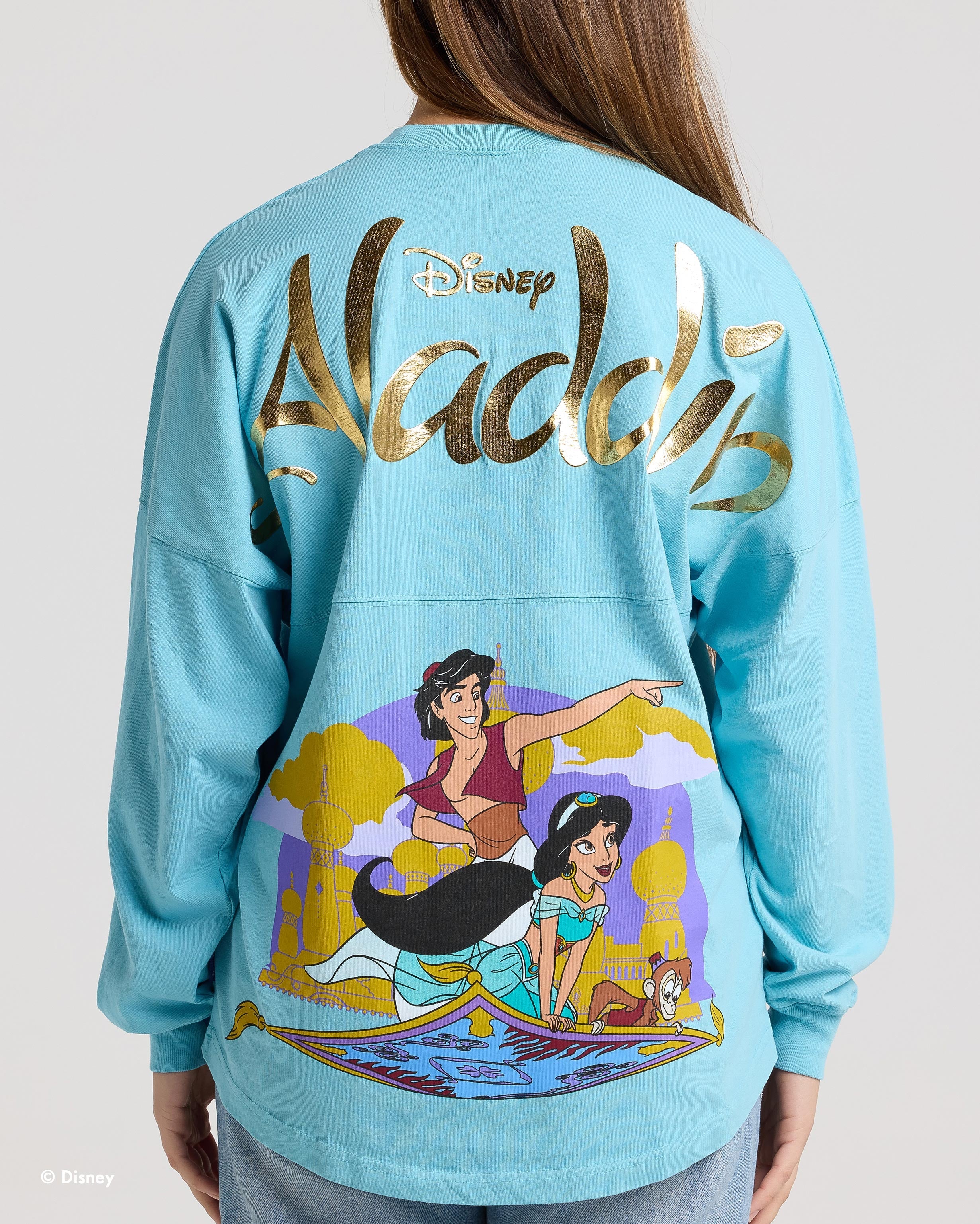 ディズニー × SPIRIT JERSEY ロンT disneys-jasmine-aladdin-spirit