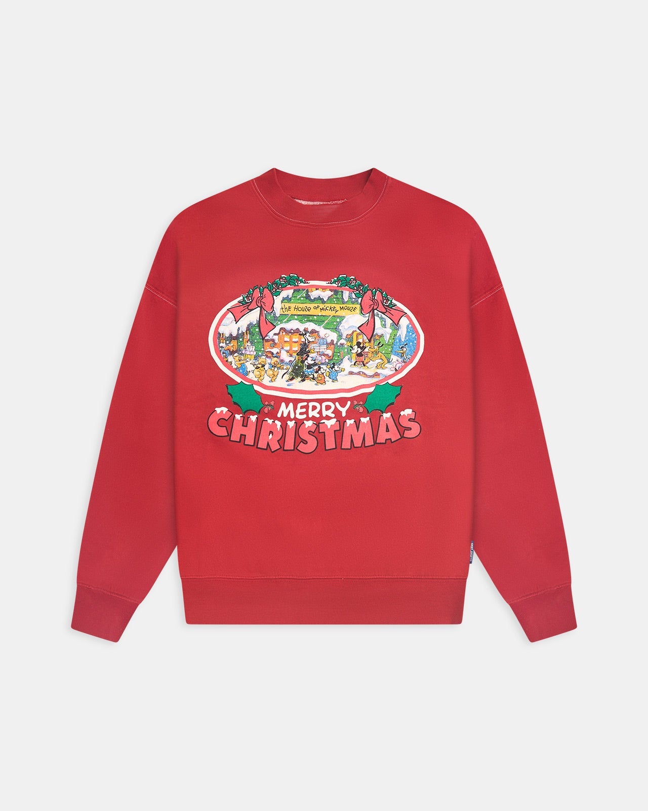 Disney's Mickey & Friends Merry Christmas Fleece Pullover Sweatshirt 1