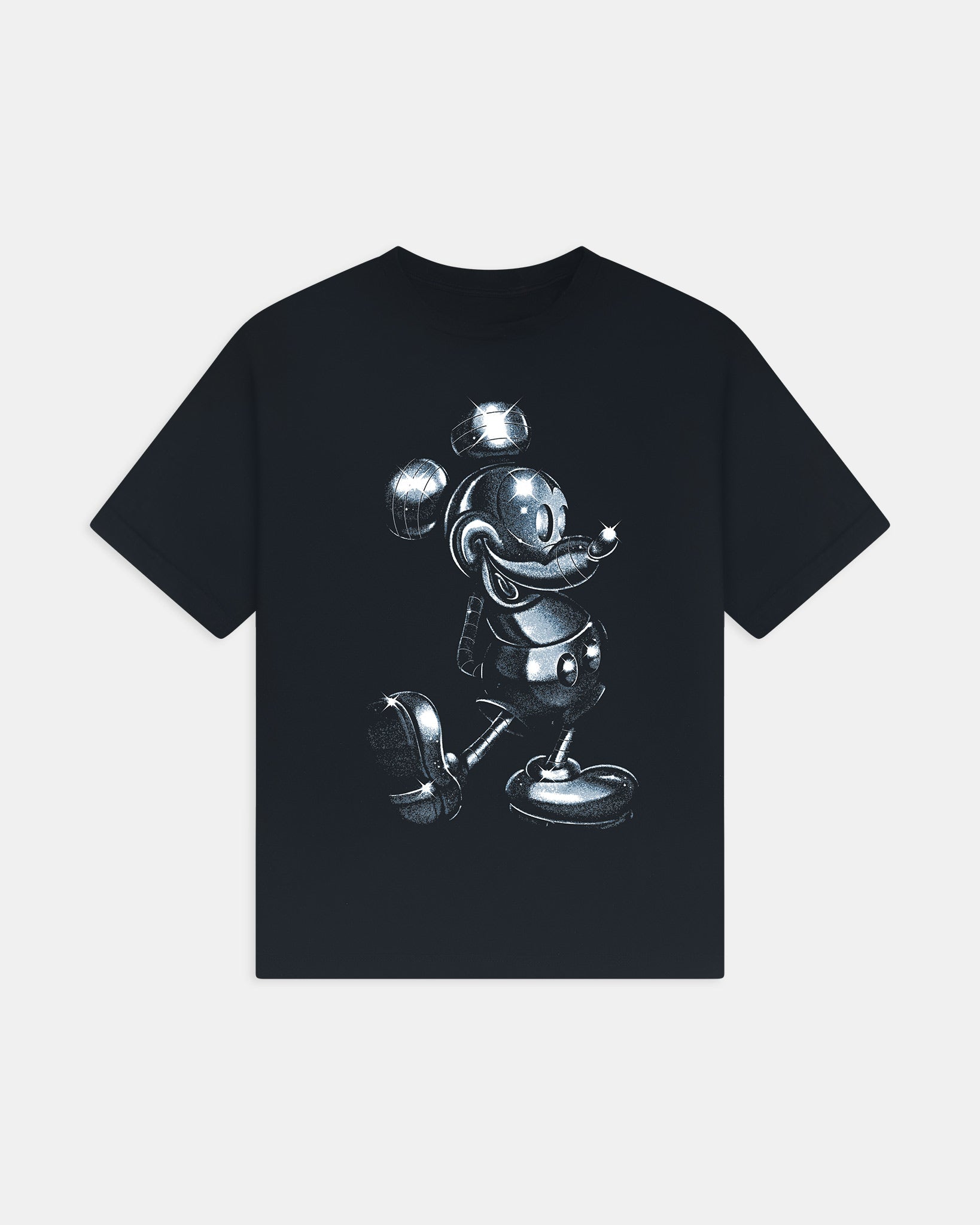 Disney's Mickey Mouse™ CHROME Overprint Relaxed Tee 1