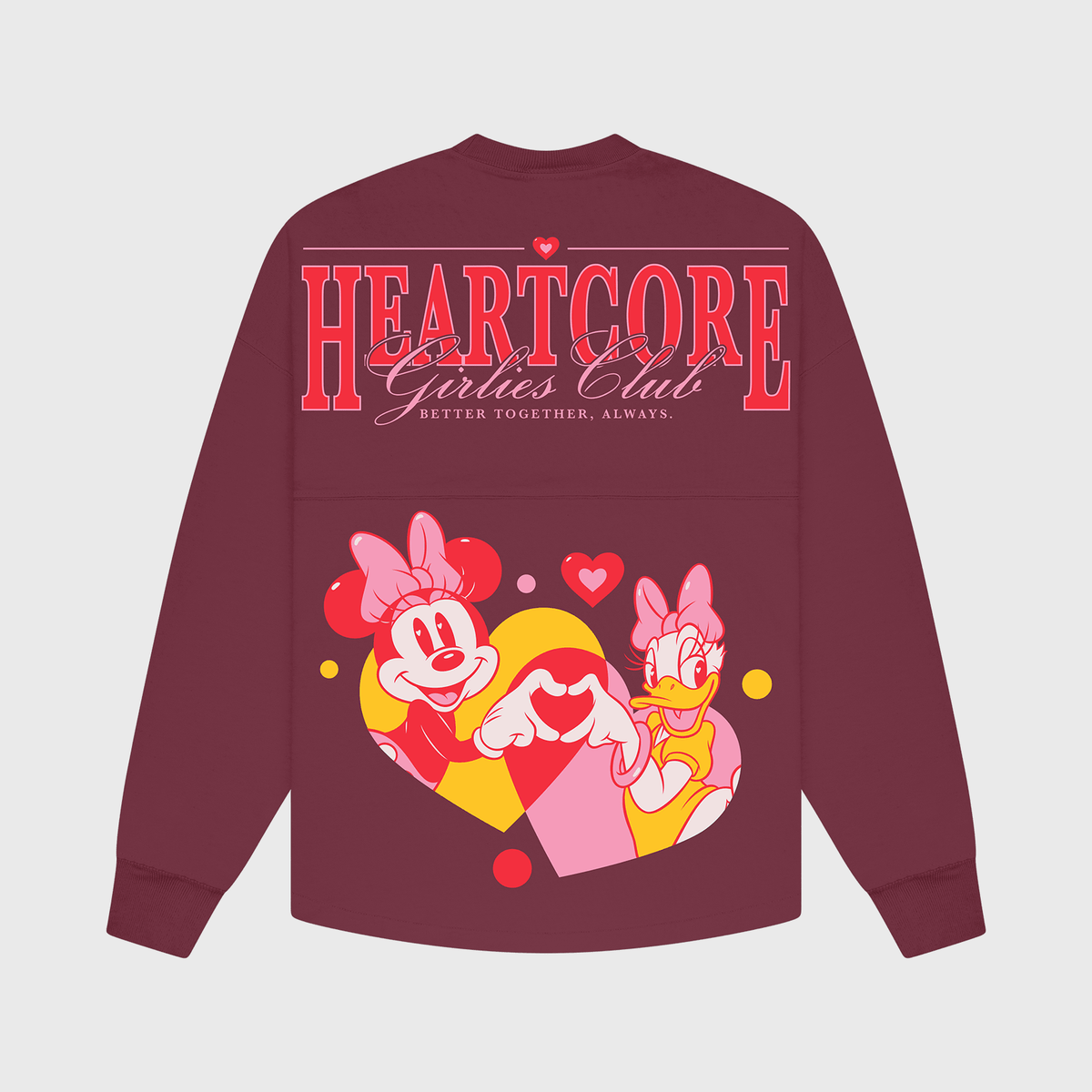 Disney's Minnie Mouse & Daisy Duck Heartcore Girls Club Spirit Jersey®