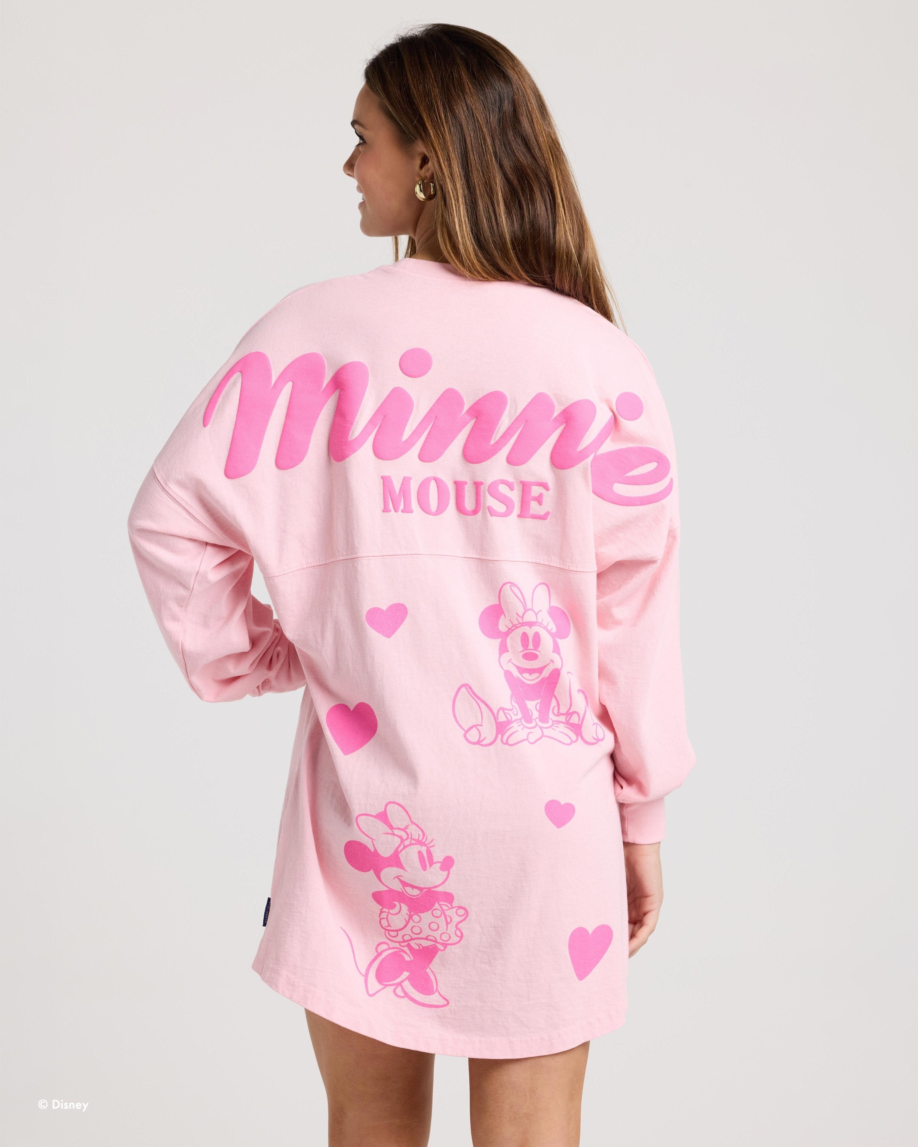 Disney's Minnie Mouse Heart Spirit Jersey Dress XL Disney's Minnie Mouse Heart Spirit Jersey Dress XL