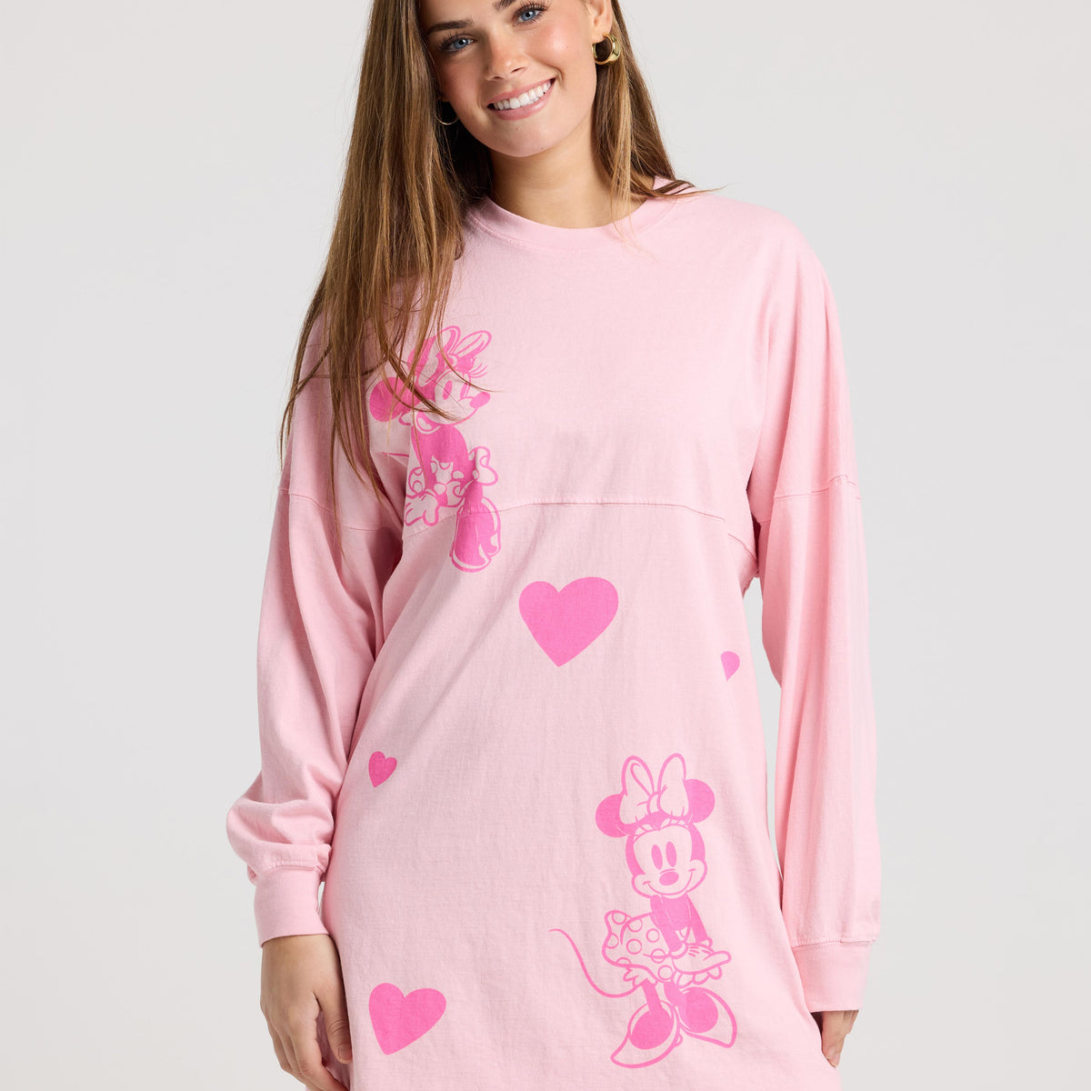 Disney's Minnie Mouse Heart Spirit Jersey Dress XL Disney's Minnie Mouse Heart Spirit Jersey Dress XL