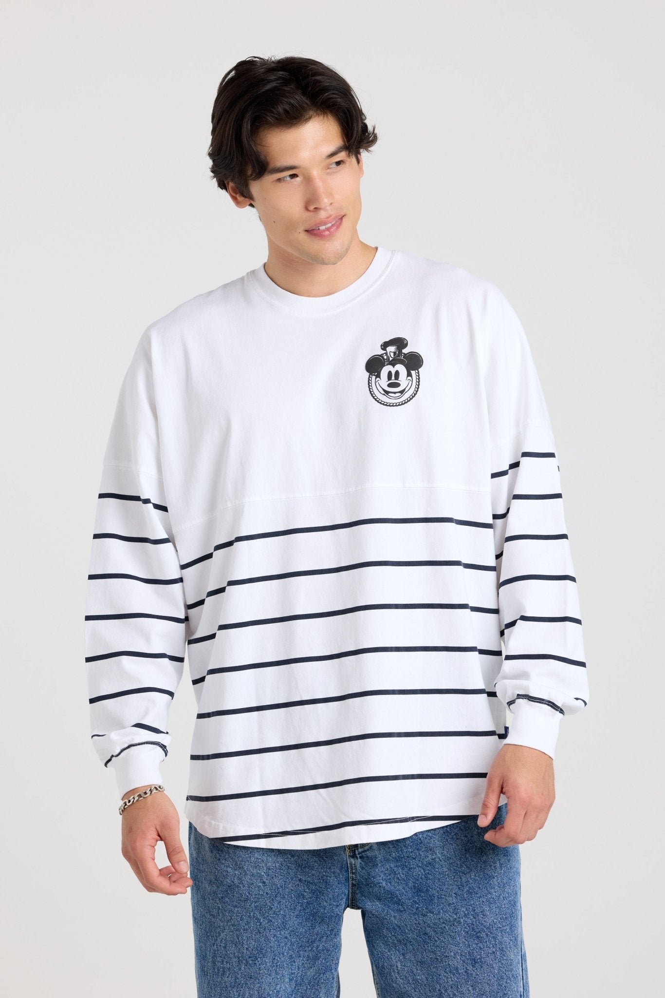 Disney's Steamboat Willie Feeder Stripe Spirit Jersey® 2