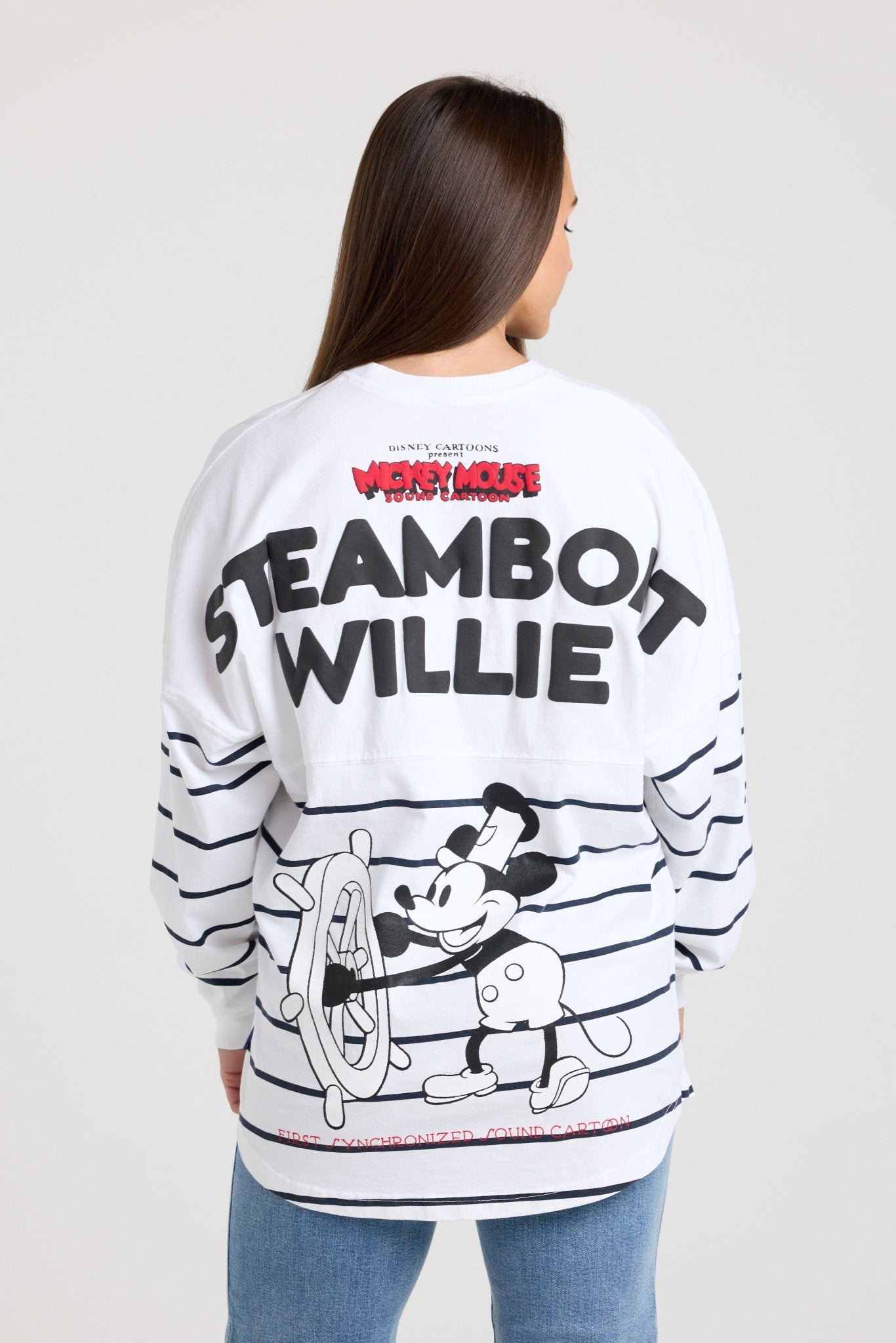 Disney's Steamboat Willie Feeder Stripe Spirit Jersey® 1