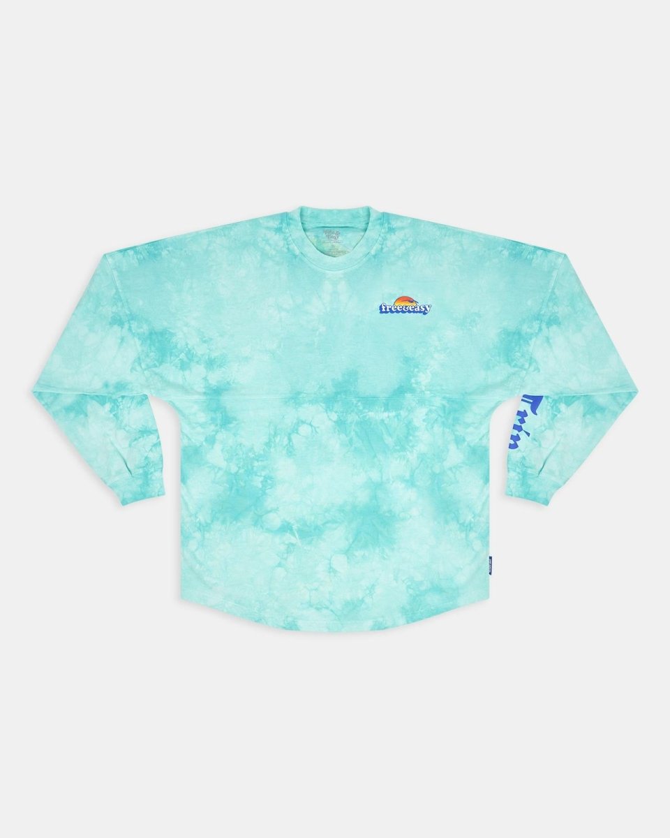 Don't Trip, Free & Easy Sea Spray Crystal Tie Dye Spirit Jersey® 3