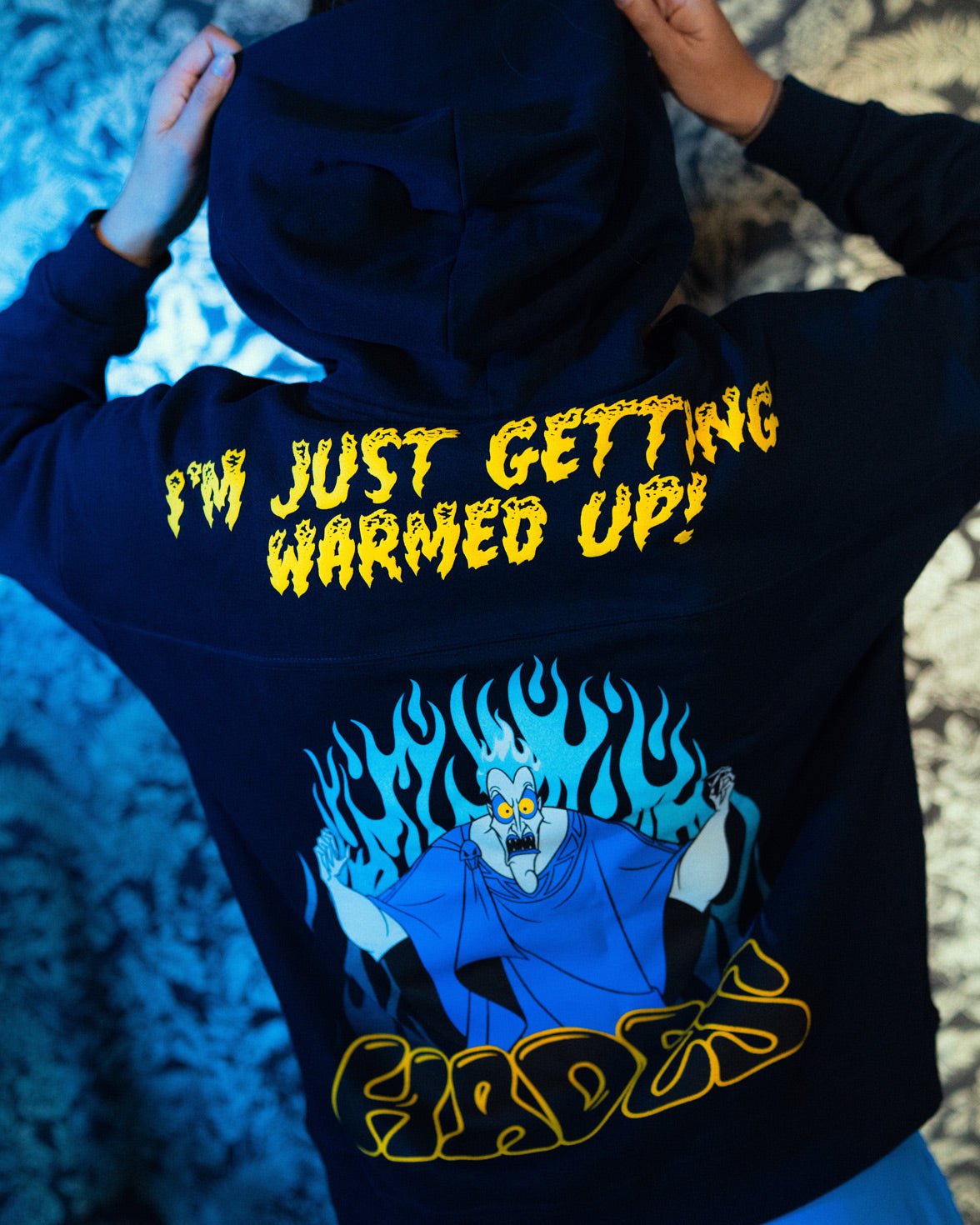 Hades, Warmed Up Disney Villains Spirit Jersey® Fleece Pullover Hoodie 2