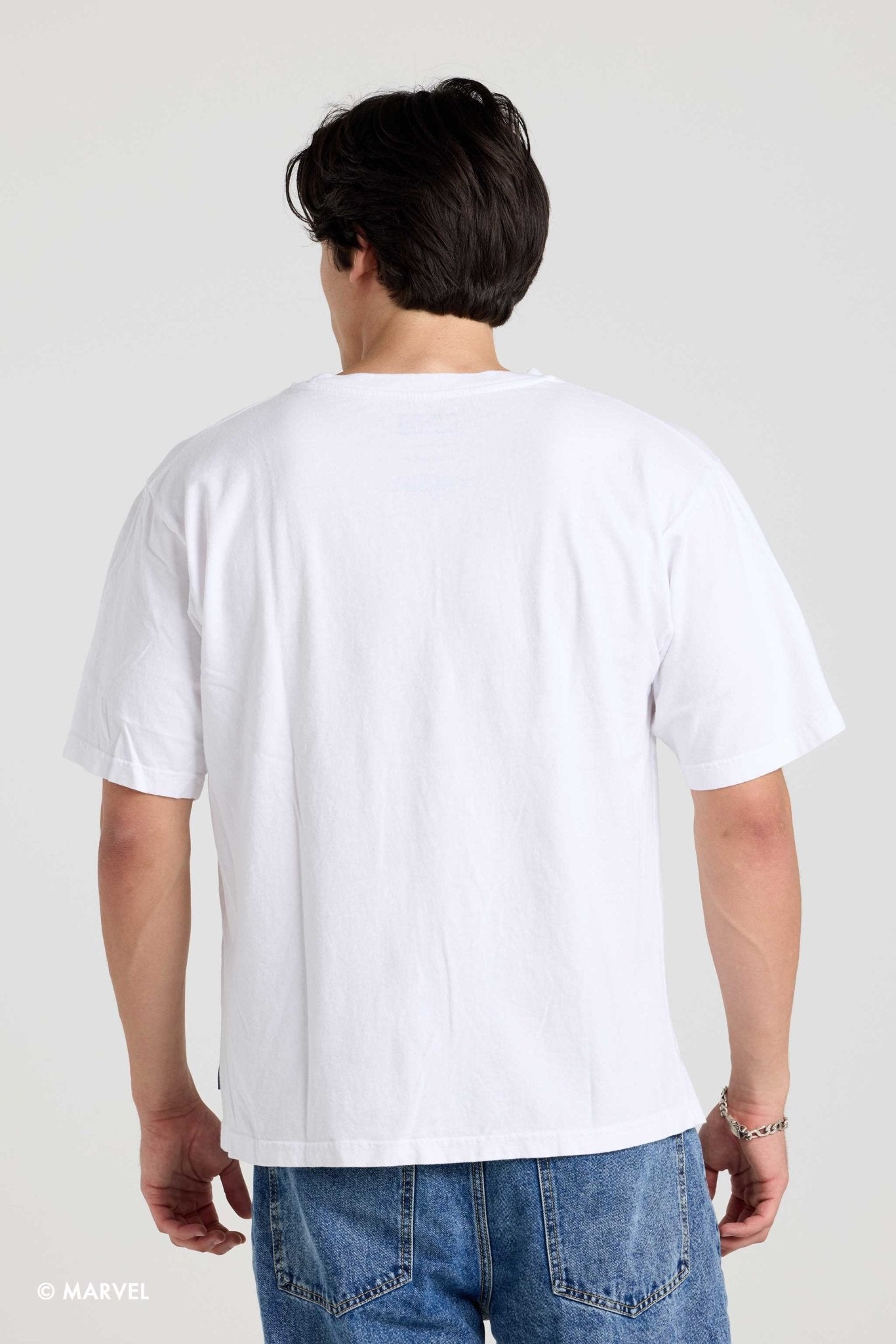 LOVEBITES BACK IN WHITE TシャツXL Marvel X-Men Gambit Relaxed Tee