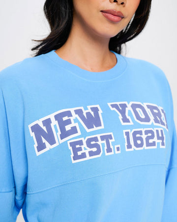 New York Est. 1624 Crew Neck Sweatshirt – Spirit Jersey®