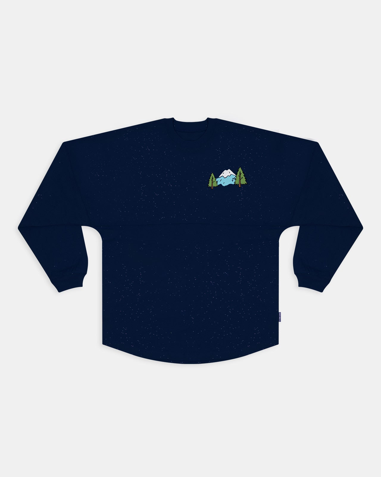 Seattle Painted Cityscape Sparkle Wash Spirit Jersey® 2