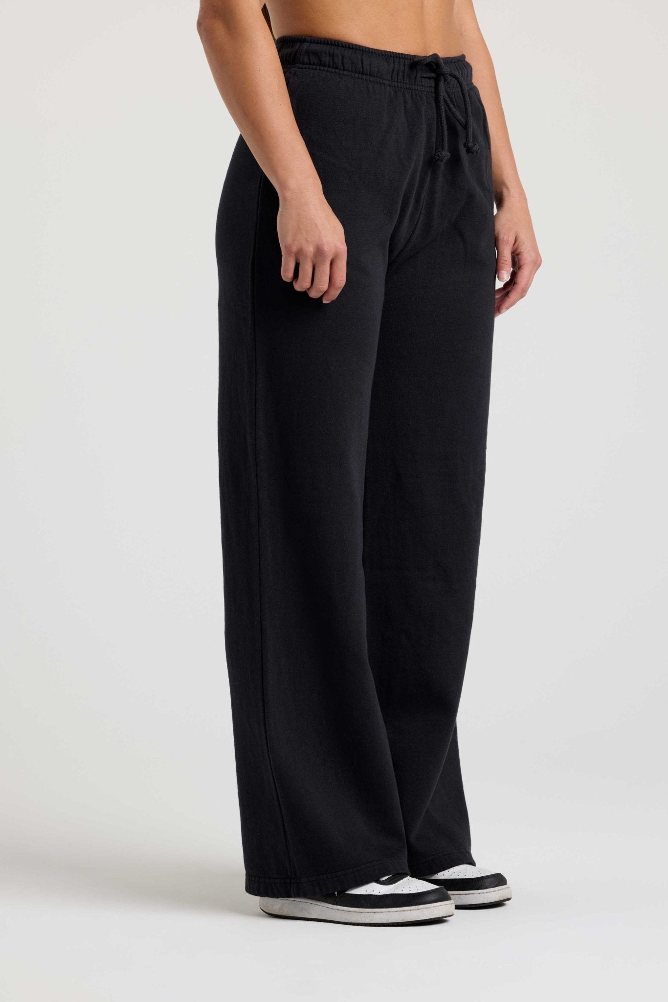 Sustainable Fleece Wide Leg Lounge Pant 1