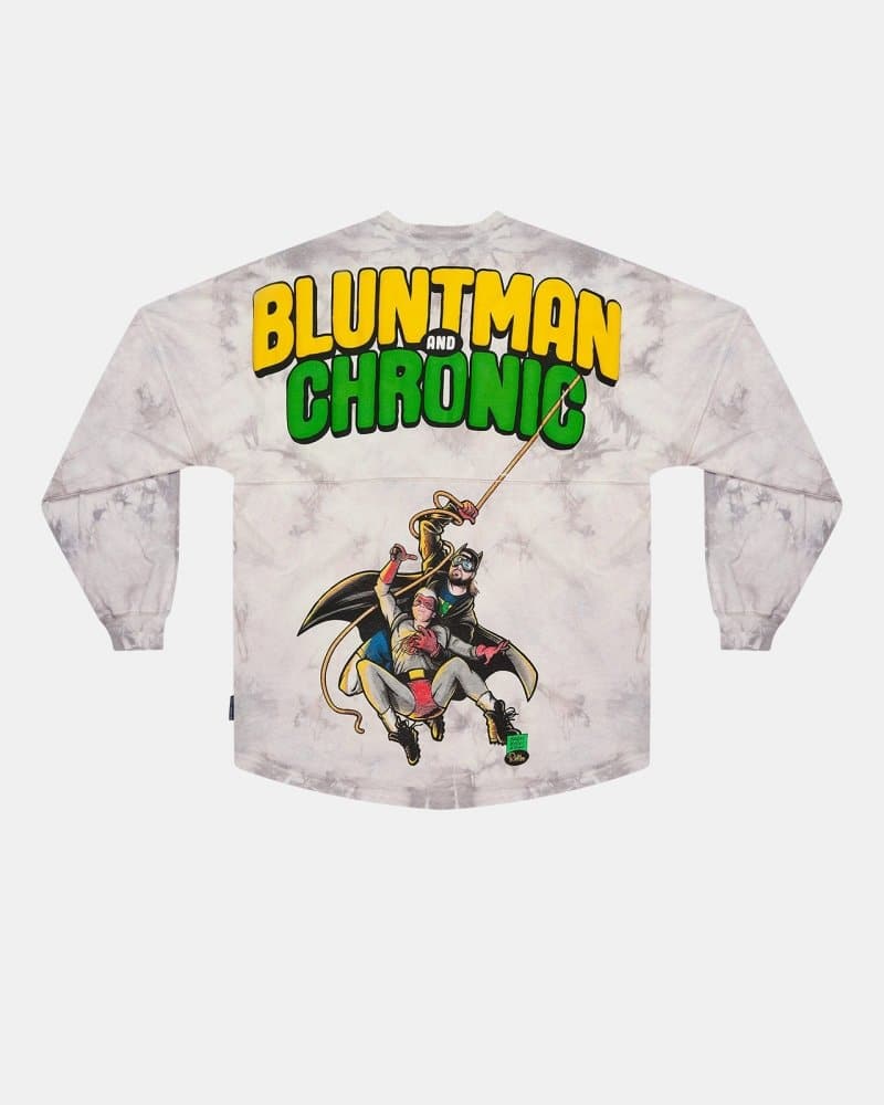 Blunt Man & Chronic Kevin Smith × Spirit Jersey Crystal Wash Henley - spiritjersey.com